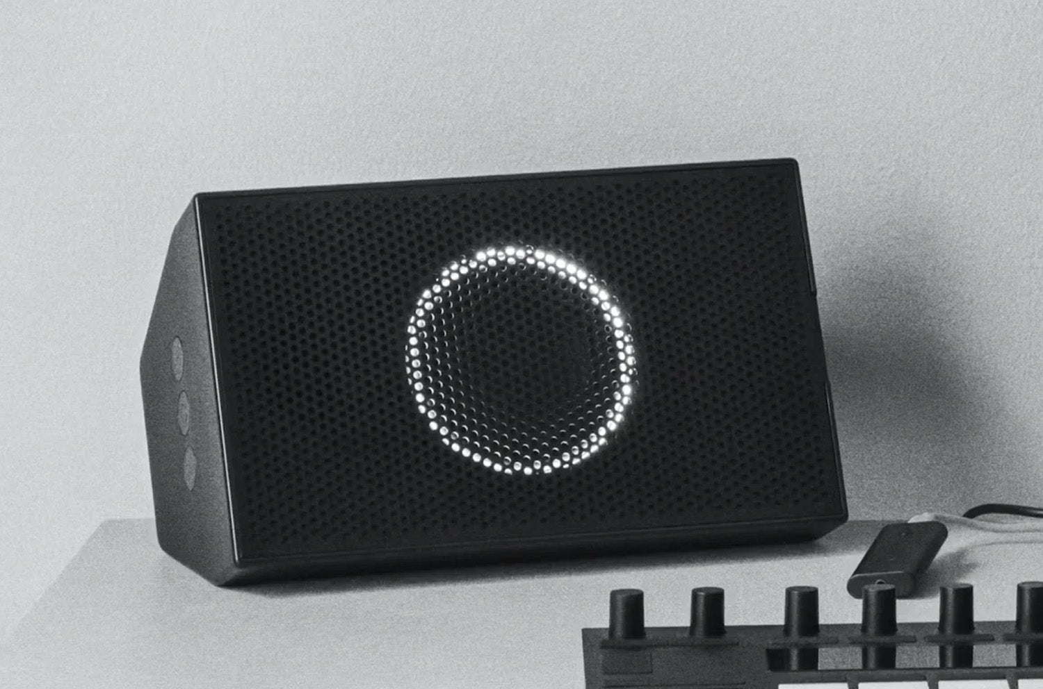 The Aiaiai Unit 4 speakers in a studio setting