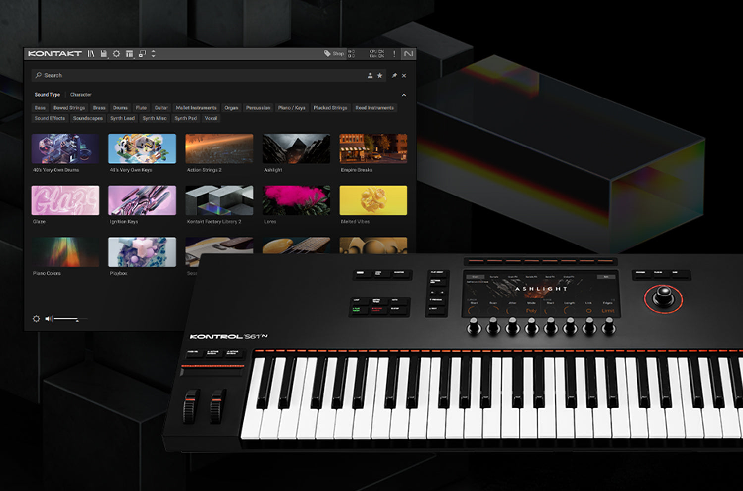 Native Instruments Kontrol S MK3 Keyboards And Kontakt 7
