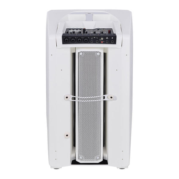 RCF EVOX JMIX8 White Column PA System with Digital Mixer