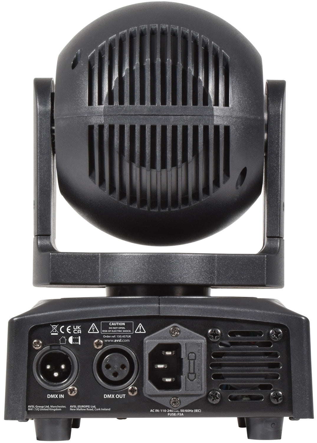 QTX MHS-100G - 100W Spot-Wash LED Moving Head with GOBOs (150457)