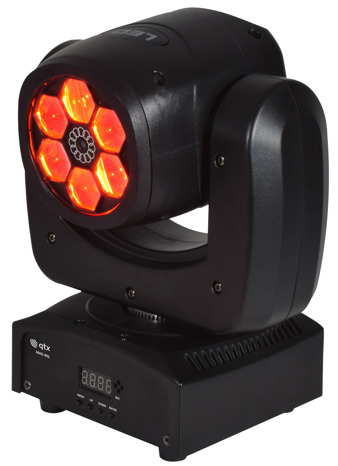 QTX MHS-90L - 90W LED Moving Head with Laser (150458)