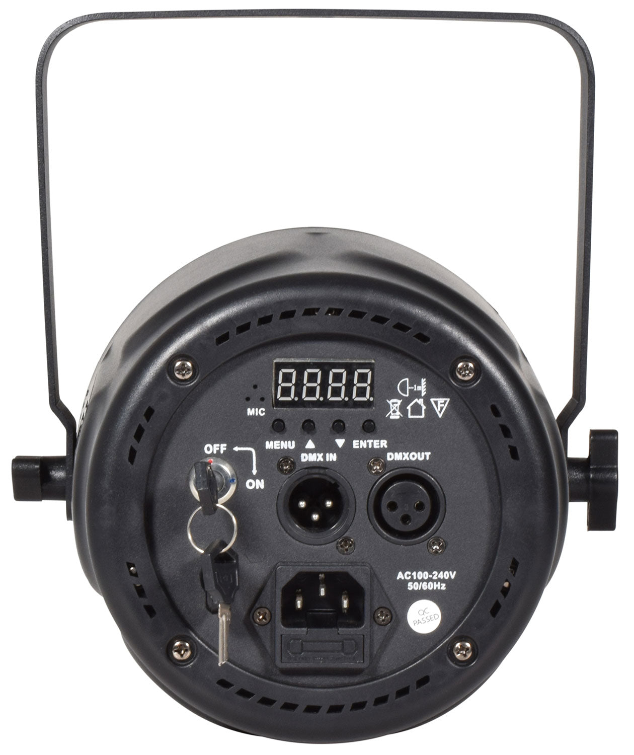 QTX Mesmerizer: 3D Animation Laser With Led Par Lights (152745)
