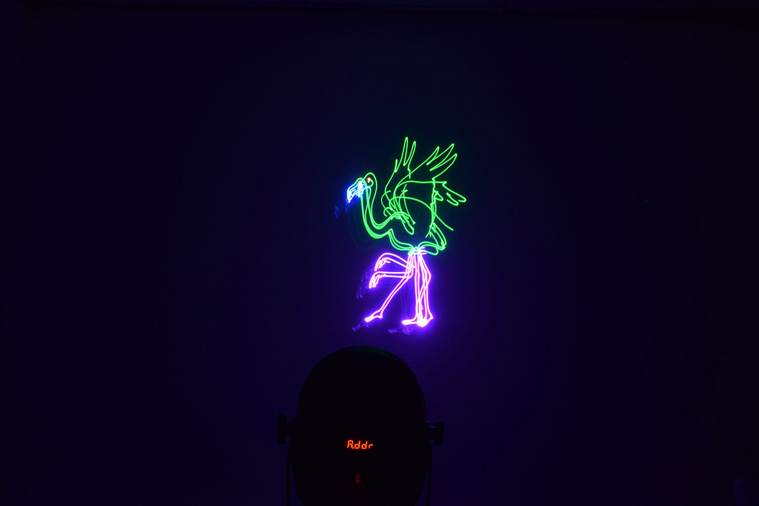 QTX Mesmerizer: 3D Animation Laser With Led Par Lights (152745)