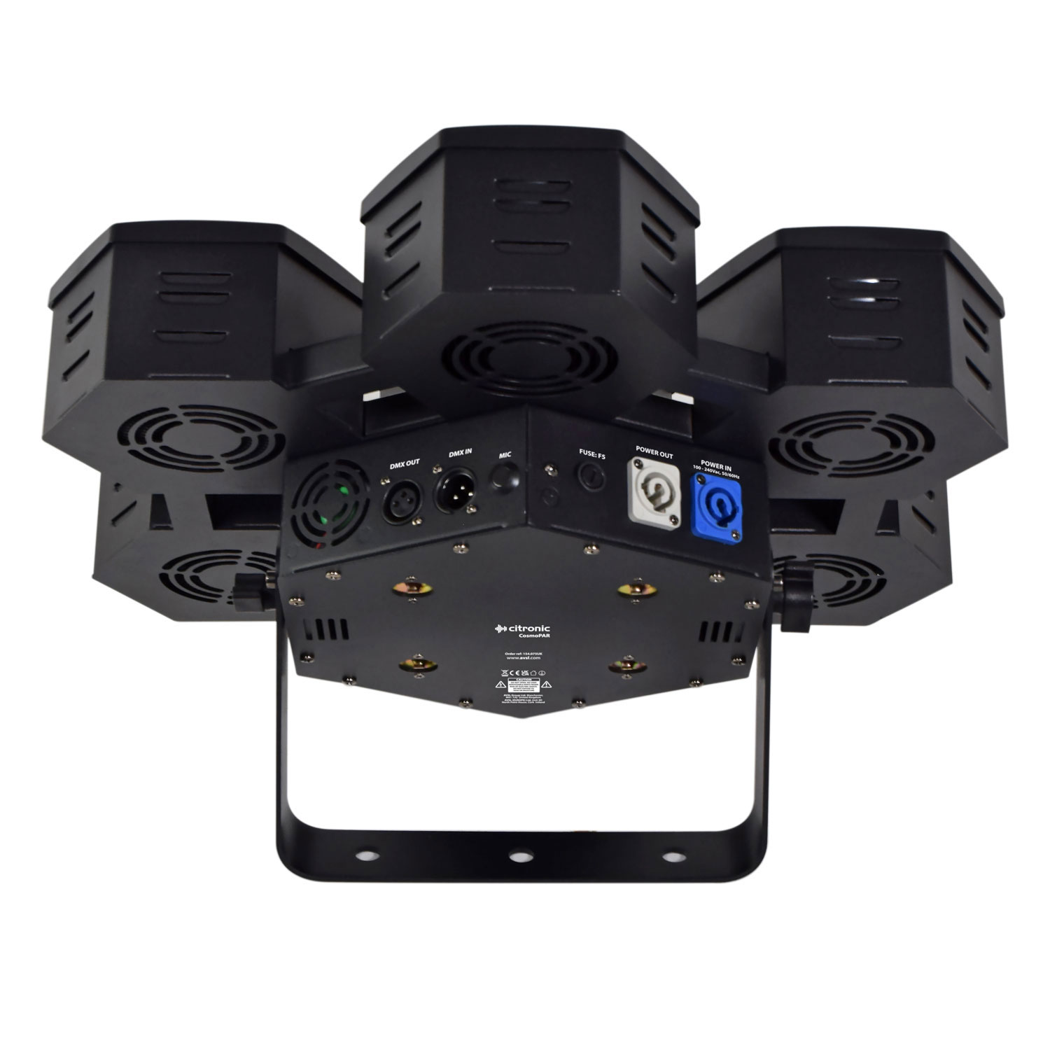 Citronic CosmoPAR x2 + QTX Stands Bundle