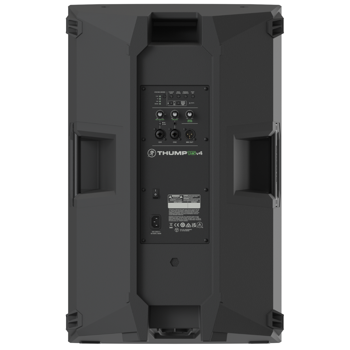 Mackie THUMP15V4 15" Professional Powered Loudspeaker With Bluetooth® - Black