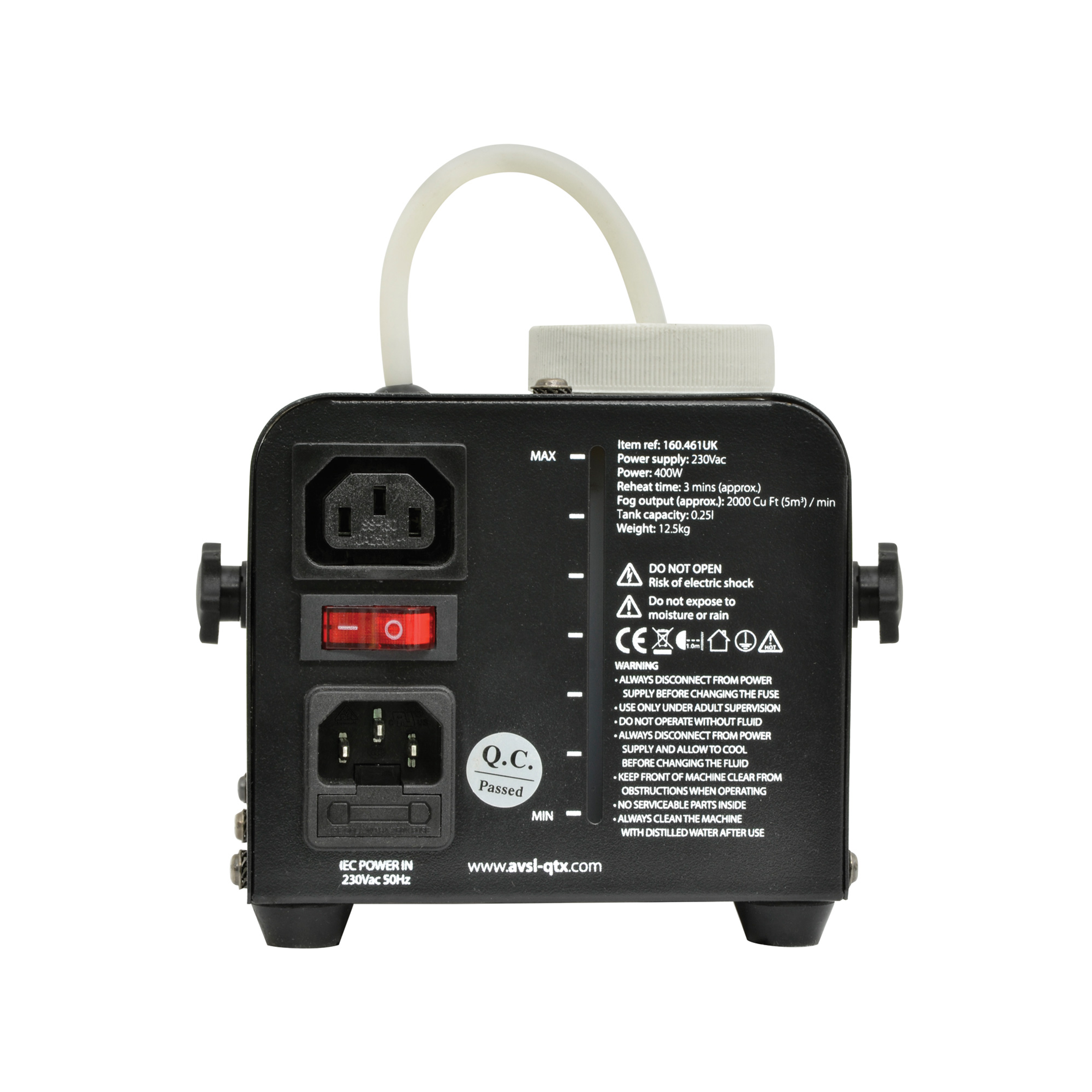 QTX QTFX-400: Compact Fog Machine 400W (160461)