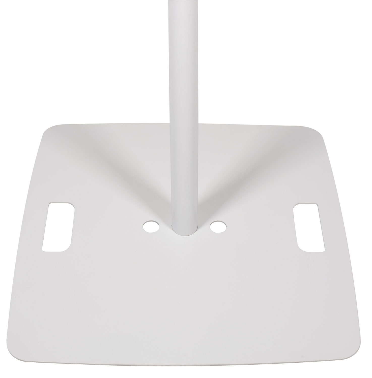 QTX Speaker Stand With Square Base - White (180196)