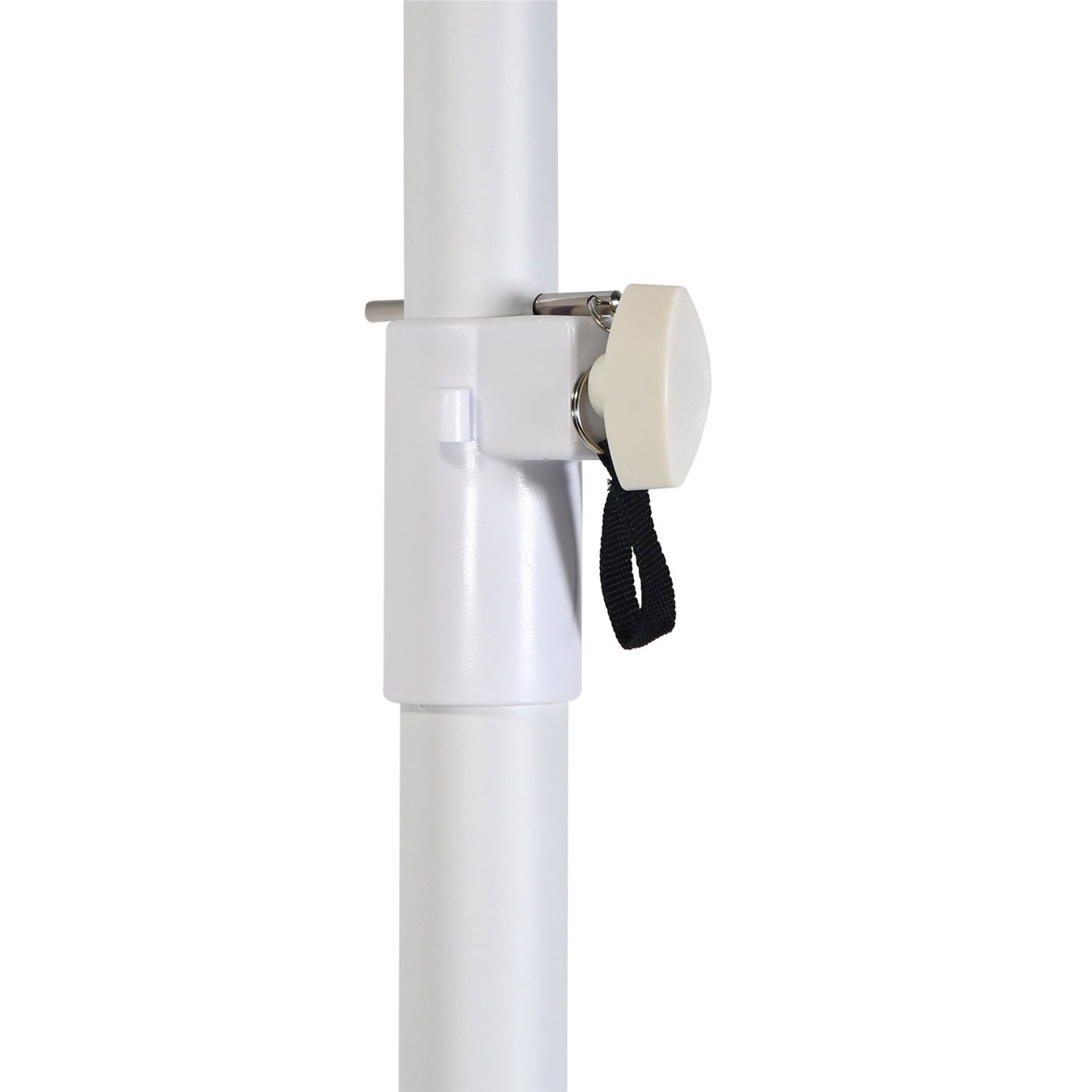 QTX Speaker Stand With Square Base - White (180196)