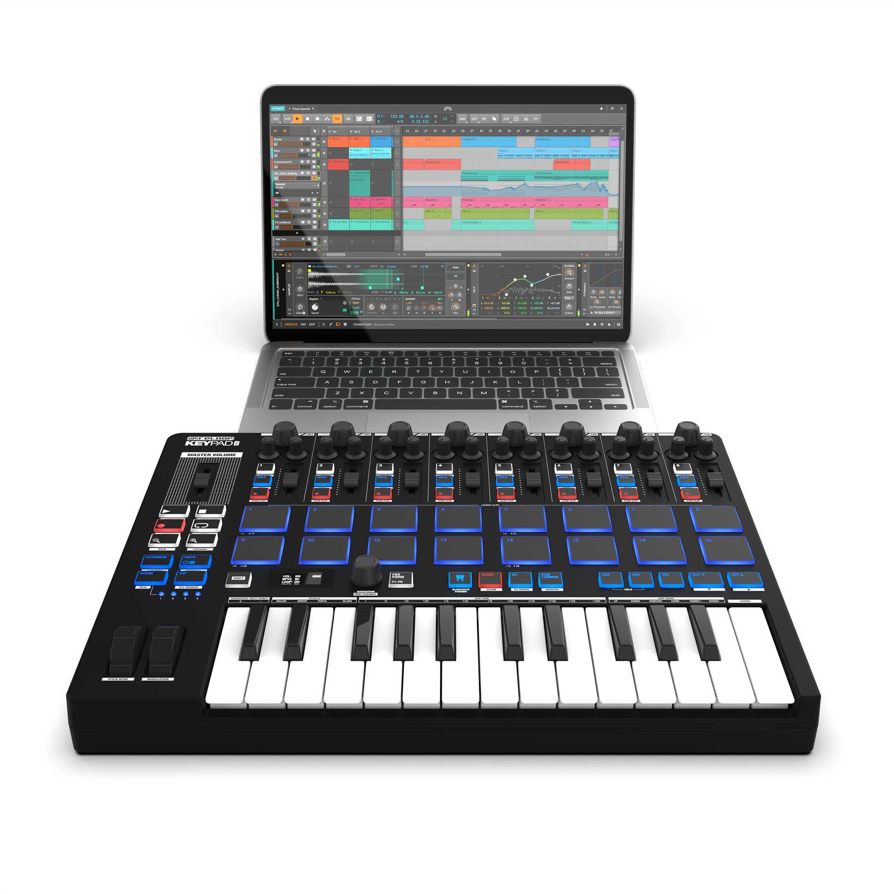 Reloop Keypad Pro DAW Controller with Wireless MIDI