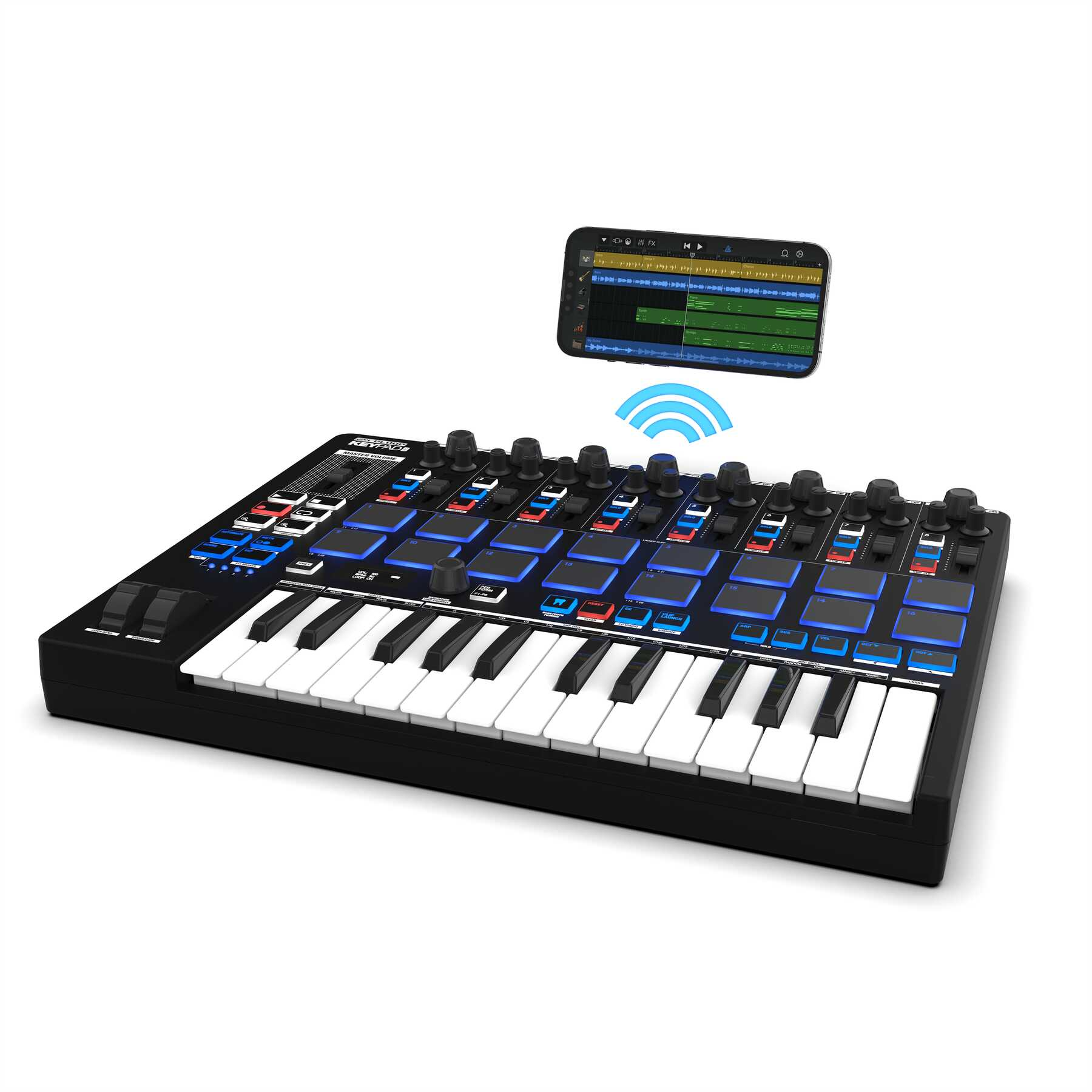 Reloop Keypad Pro DAW Controller with Wireless MIDI