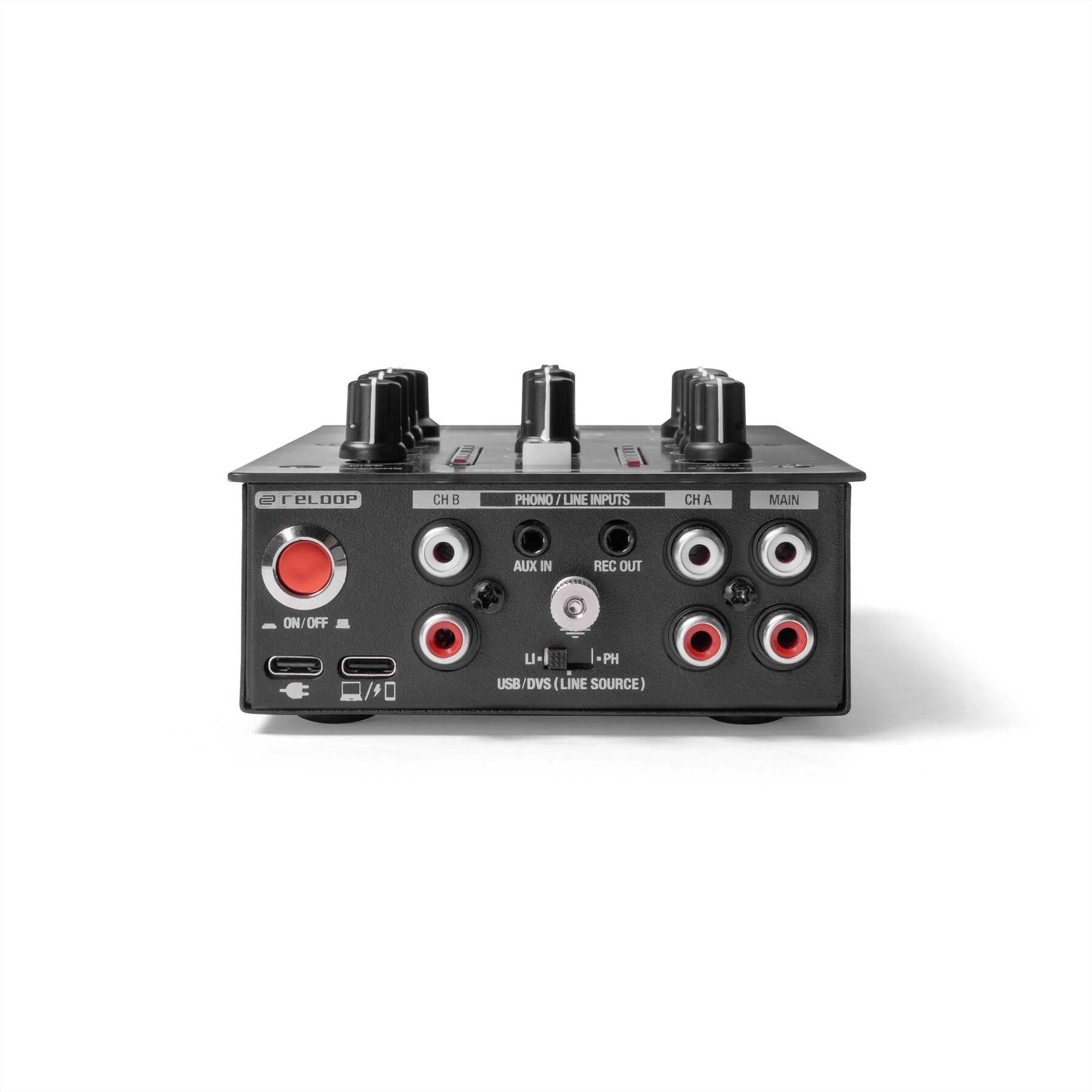 Reloop PTB-2 Ultra Portable Dj Mixer - Black
