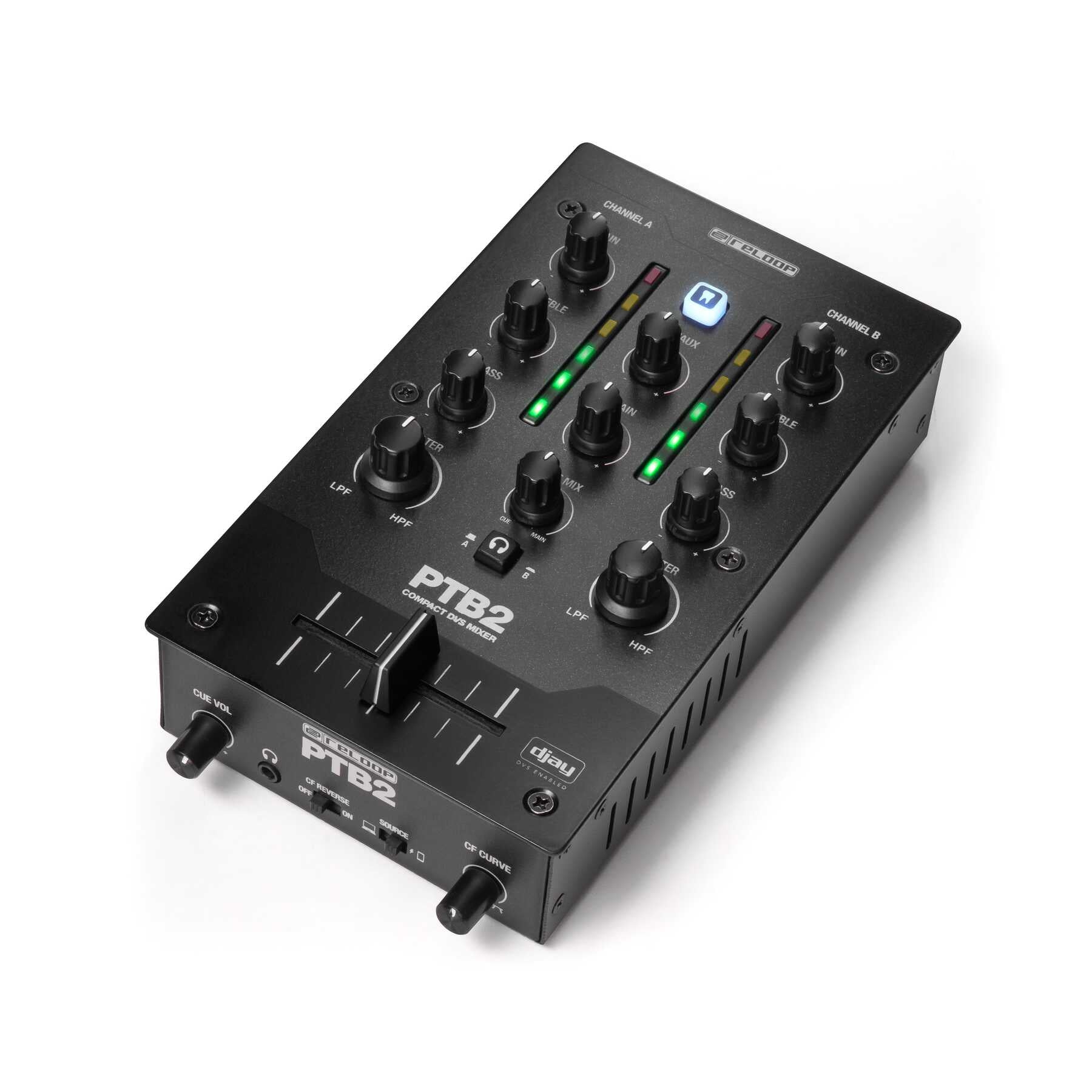 Reloop PTB-2 Ultra Portable Dj Mixer - Black