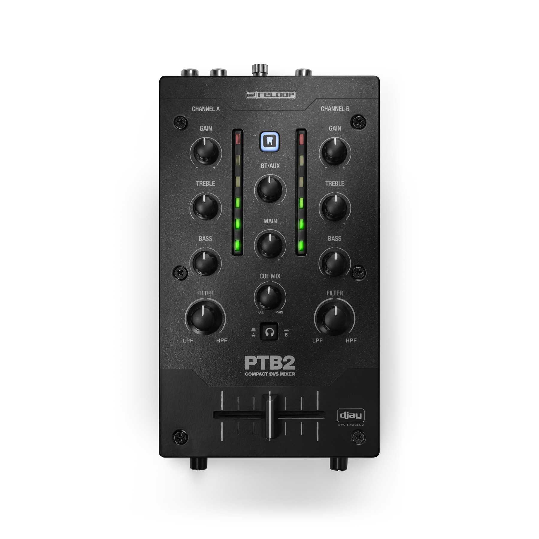 Reloop PTB-2 Ultra Portable Dj Mixer - Black