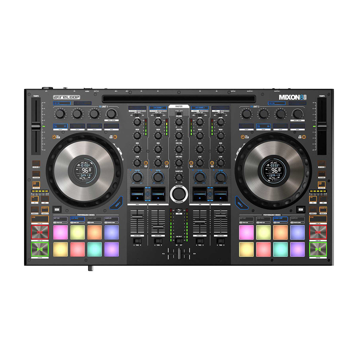 Controlador Modular Drumpad Reloop Neon Para Serato Dj Pro