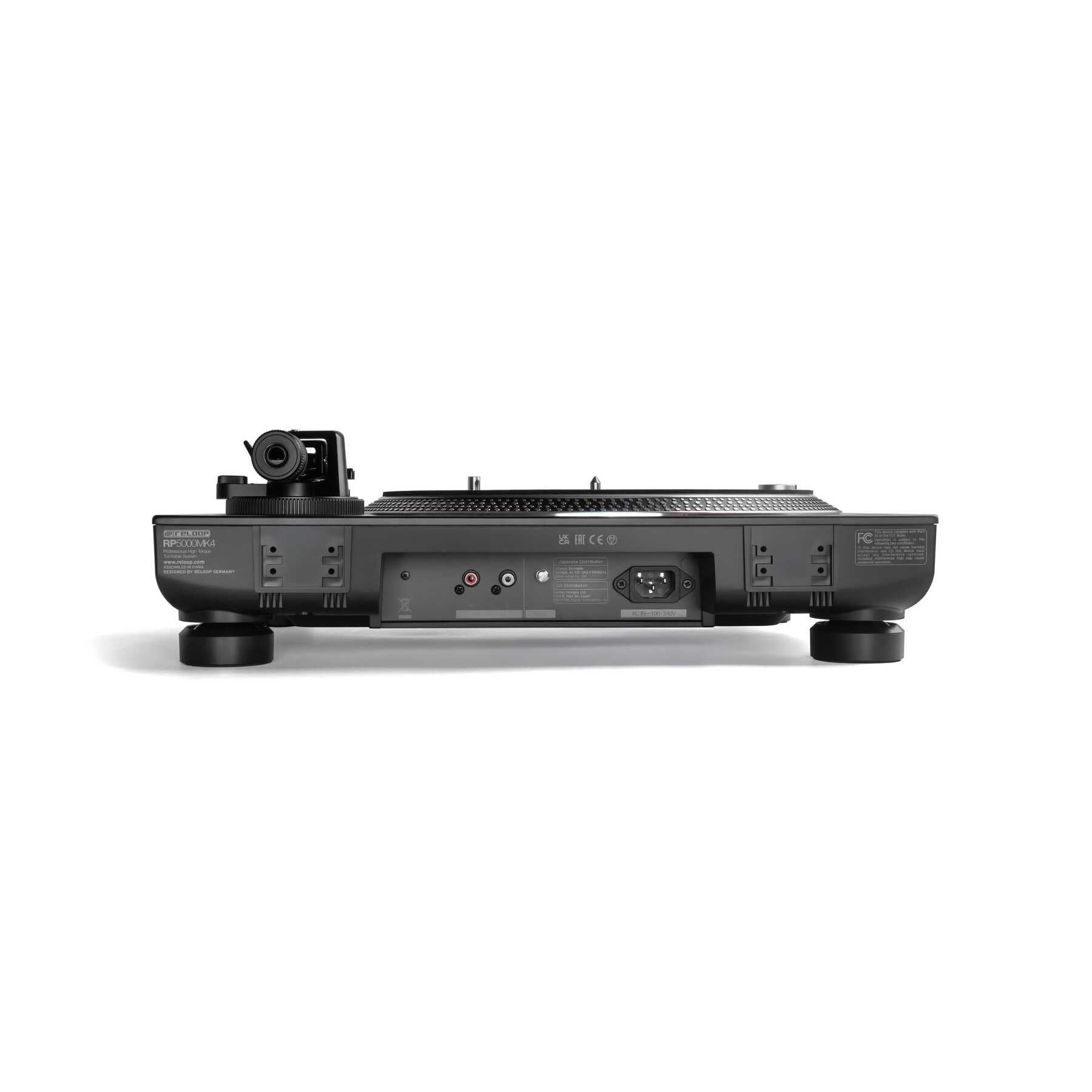Reloop RP-5000 MK4 Direct Drive Dj Turntable - Black