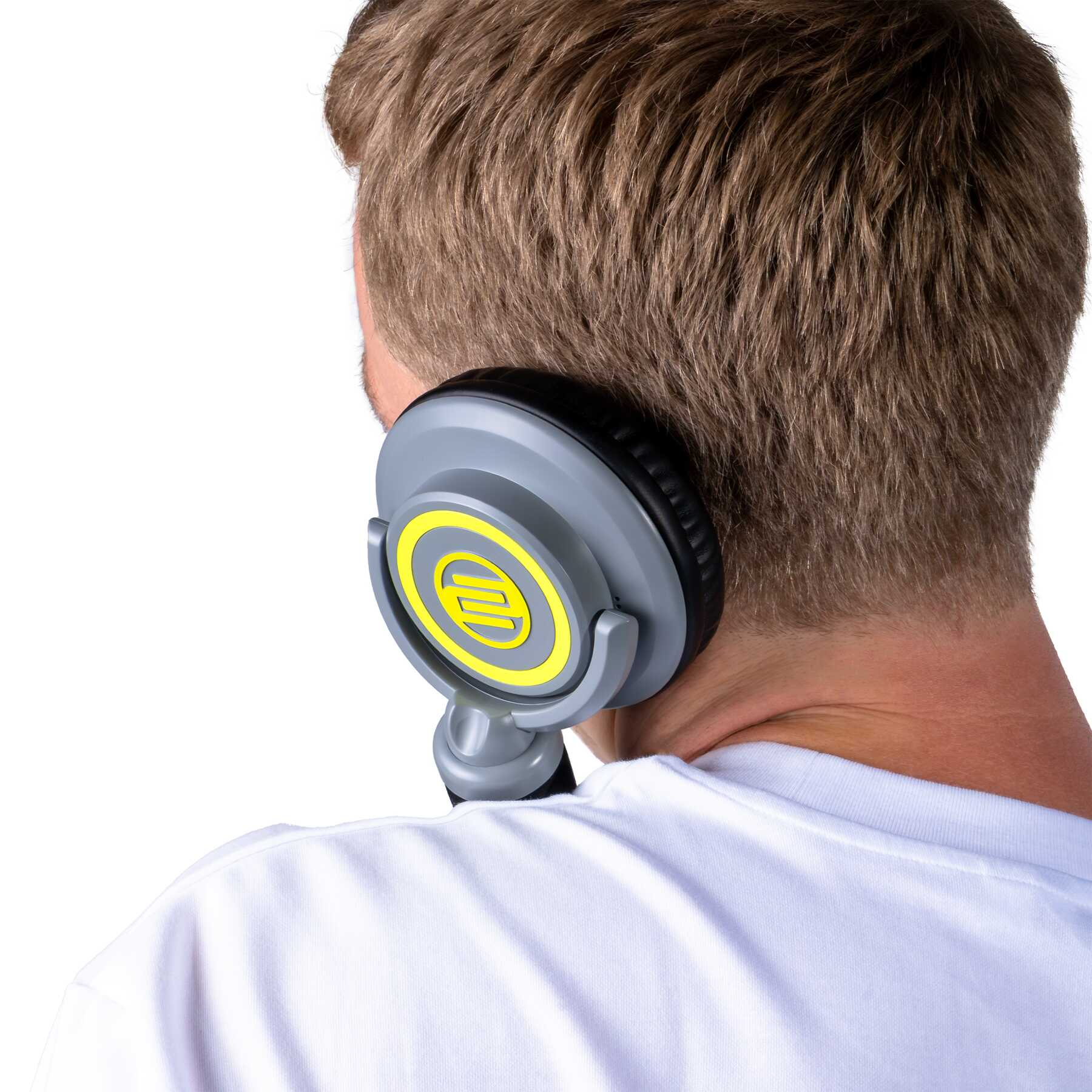Reloop RHP-10 MONO NEON Stick Headphone - Grey/Neon