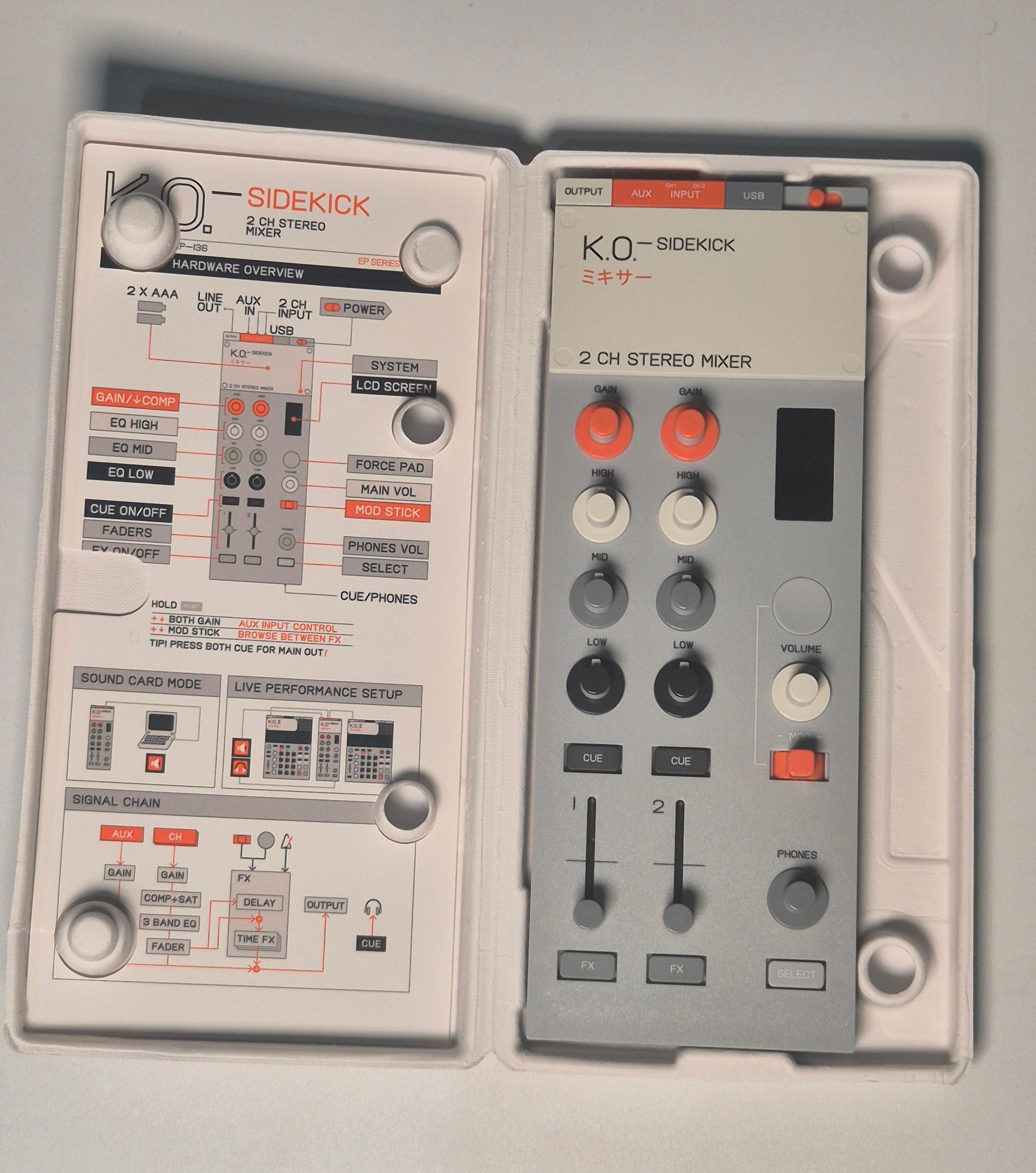 Teenage Engineering KO SIDEKICK EP-136 - Open Box