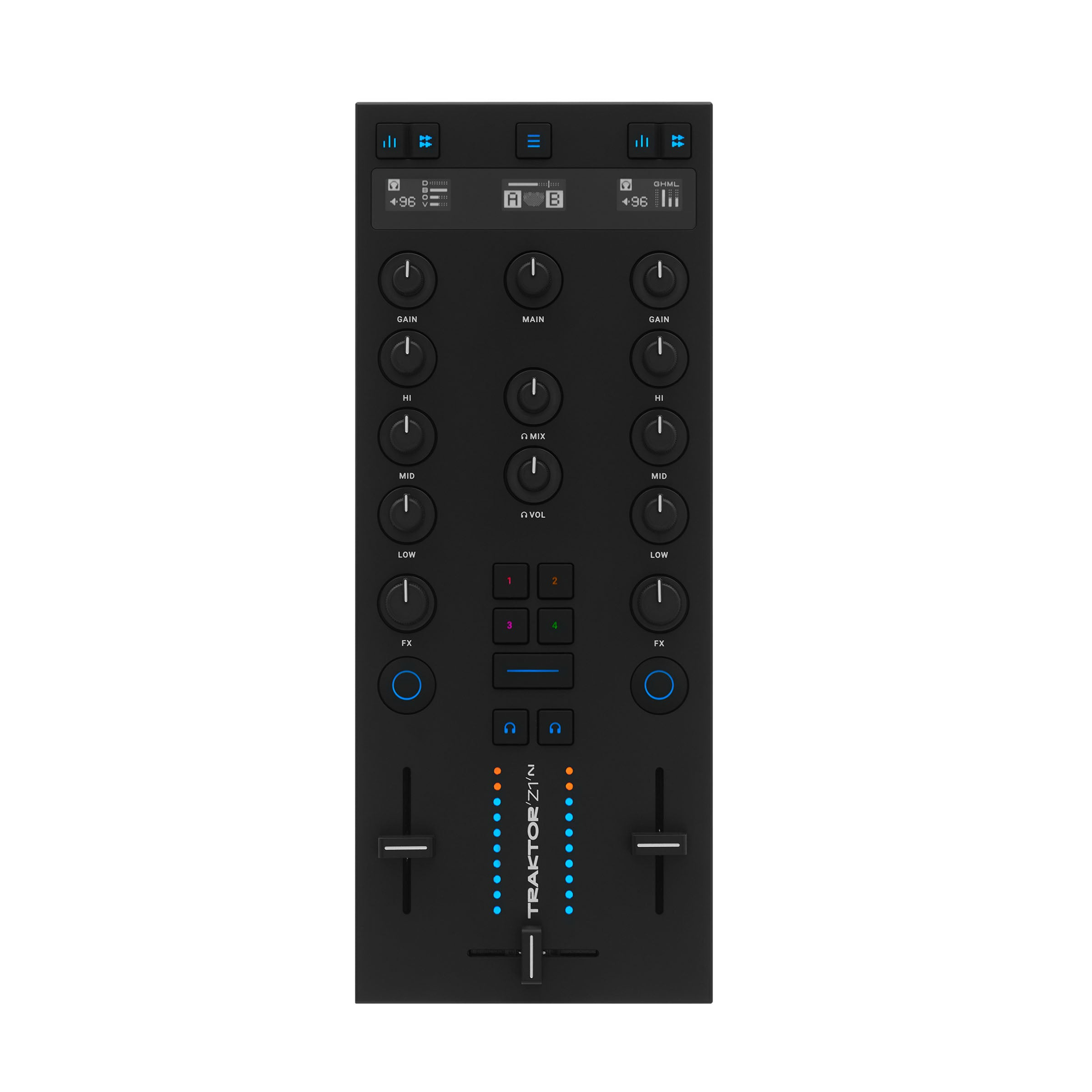 Native Instruments Traktor X1 MK3 (Pair) + Traktor Z1 MK2 Bundle