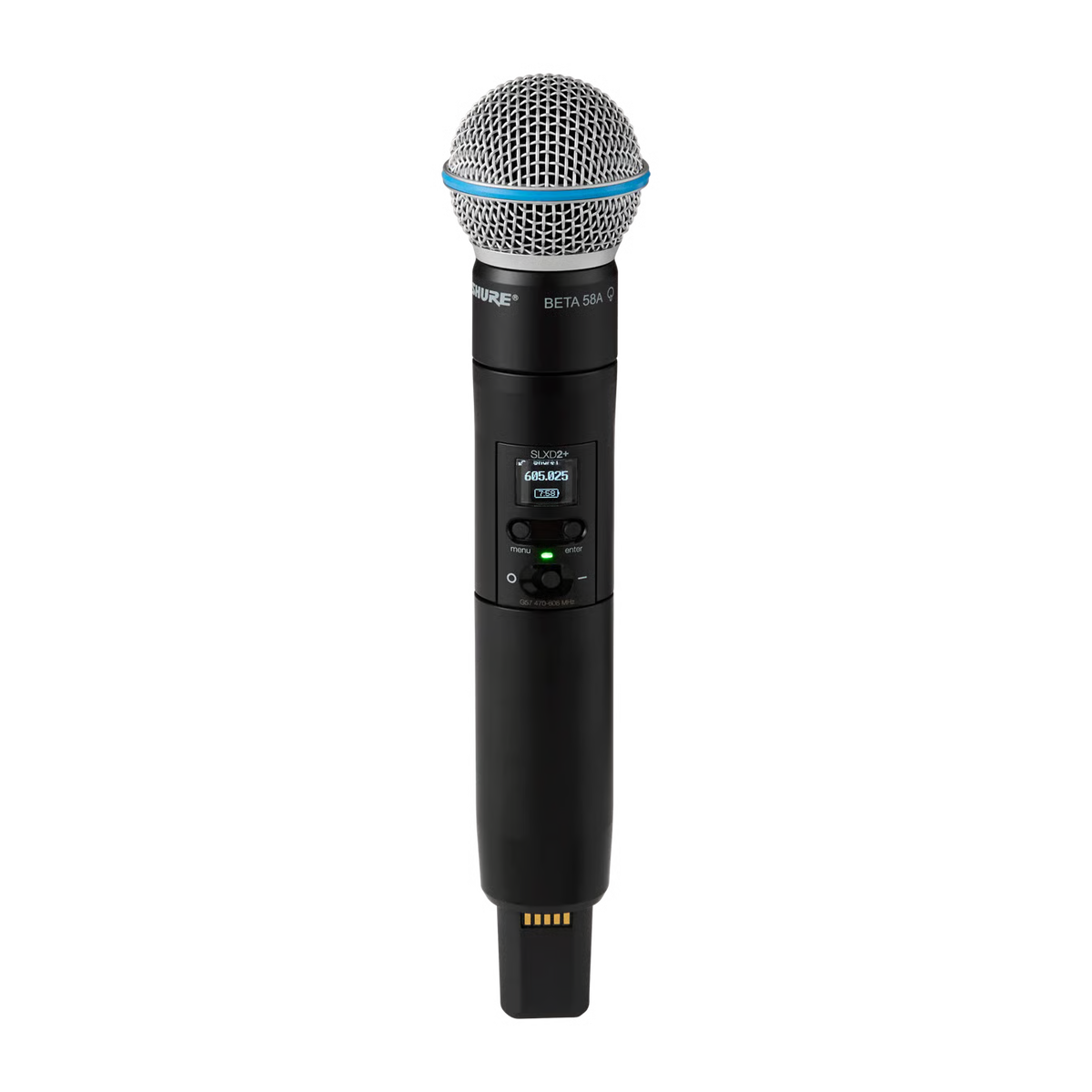 Shure SLXD24D+UK/B58-K55 Dual Wireless B58 Handheld Microphone System
