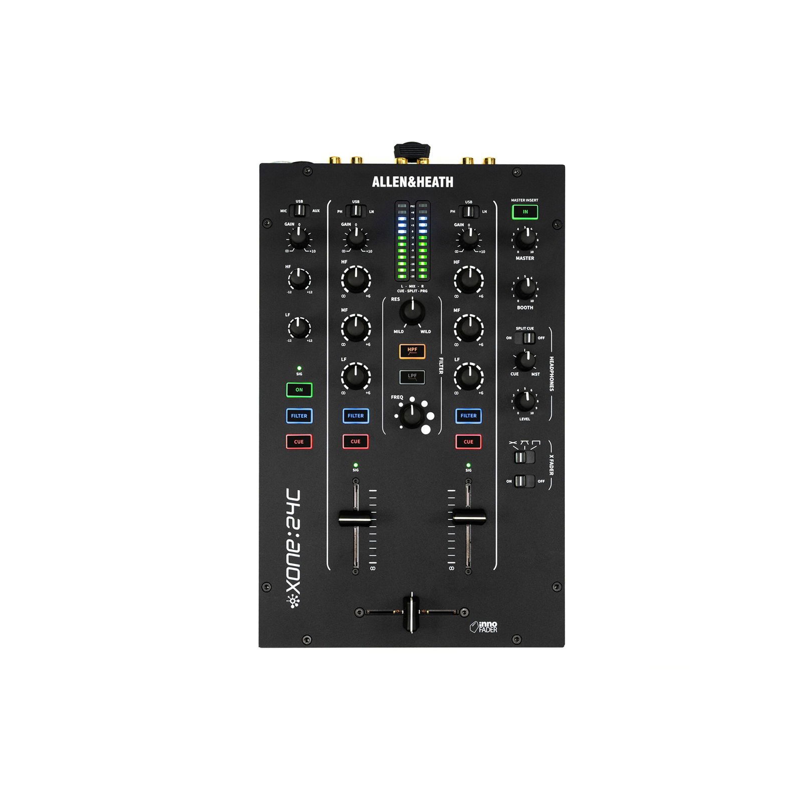 Allen & Heath Xone:24C Analogue DJ Mixer with Soundcard