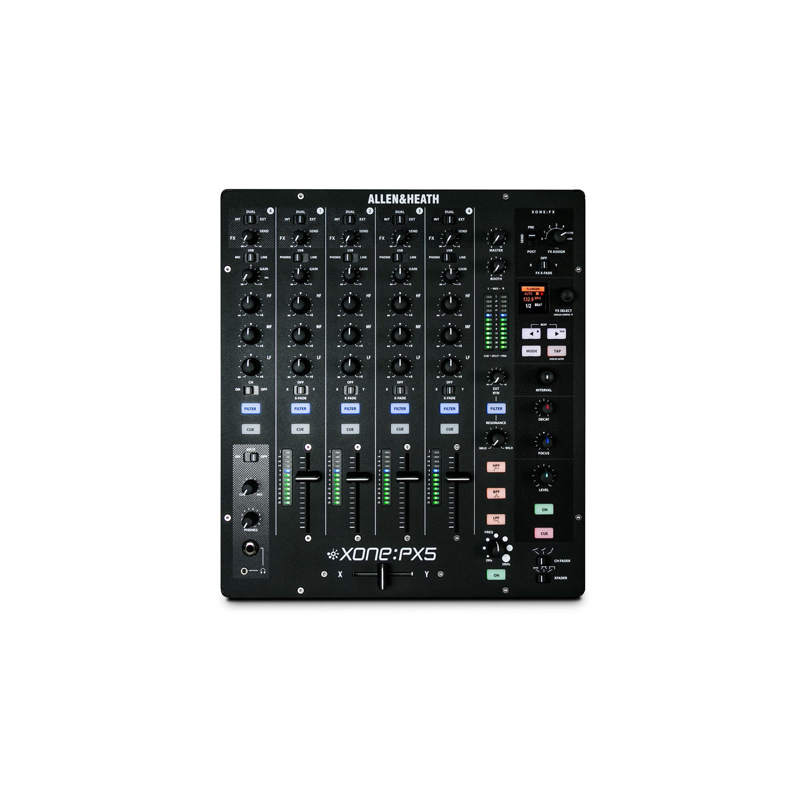 ALLEN&HEATH XONE:PX5 DJミキサー Allen & Heath Xone:PX5 Analogue DJ Mixer with FX + Soundcard