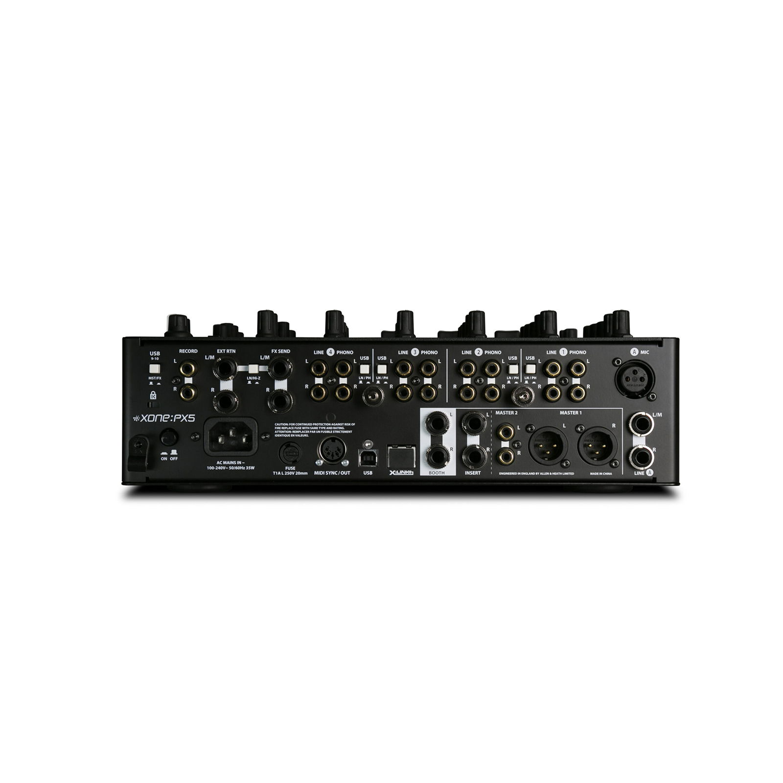 Allen & Heath Xone:PX5 Analogue DJ Mixer with FX + Soundcard