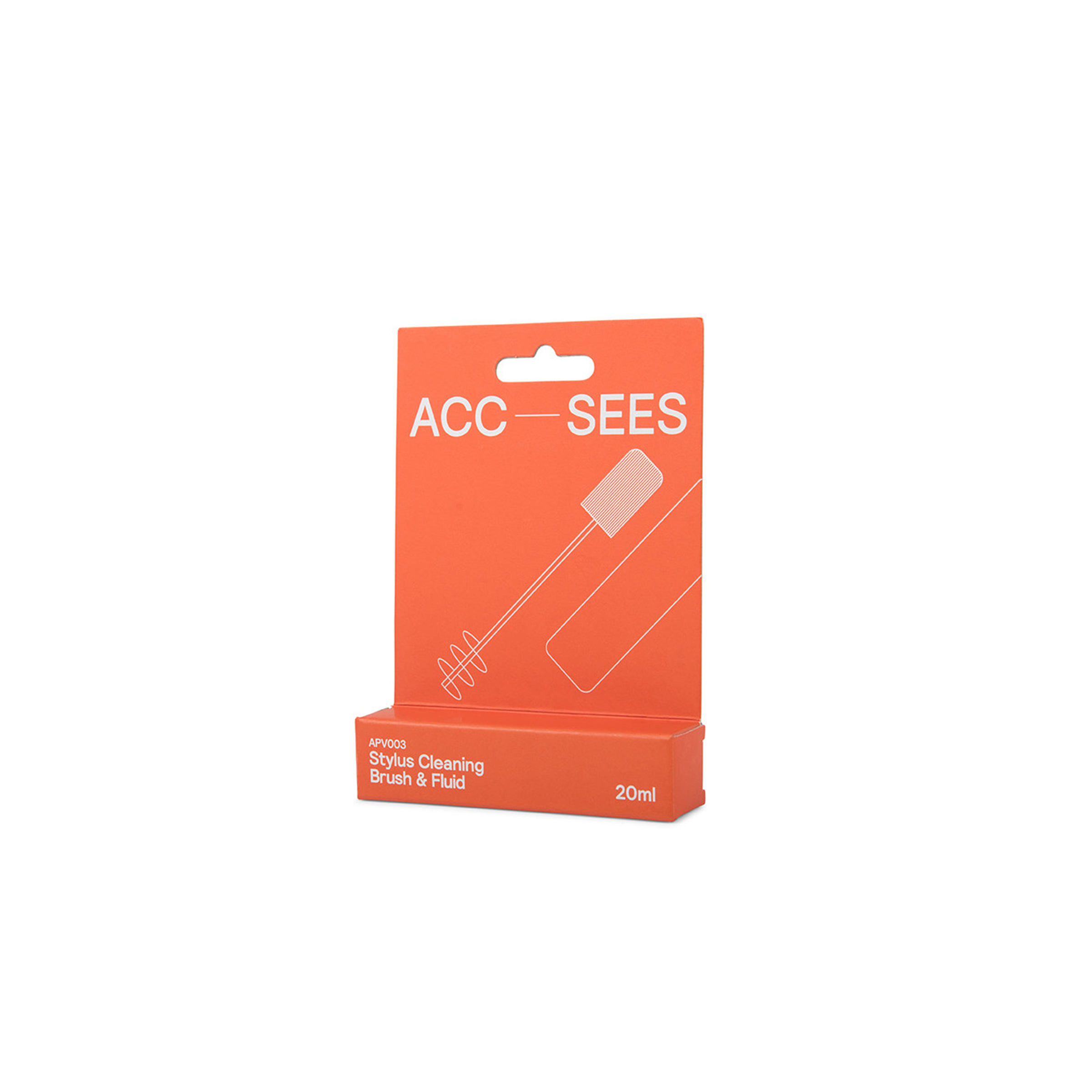 Acc-Sees APV003 Stylus Cleaning Brush & Fluid (20ml)
