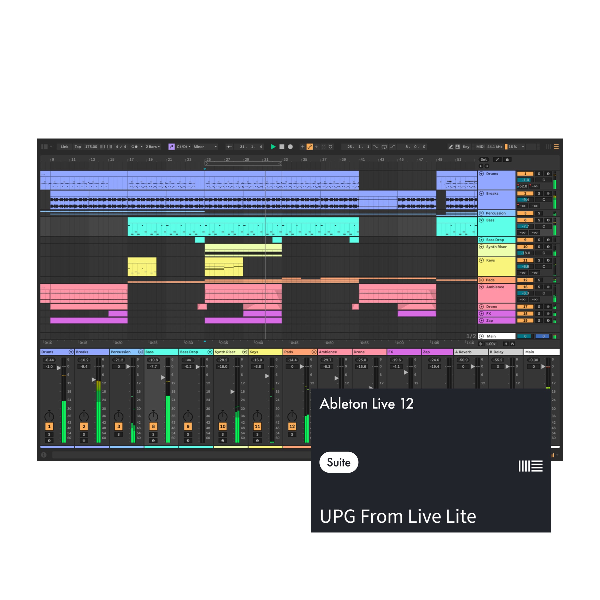 Ableton Live 12 Suite, UPG from Live Lite