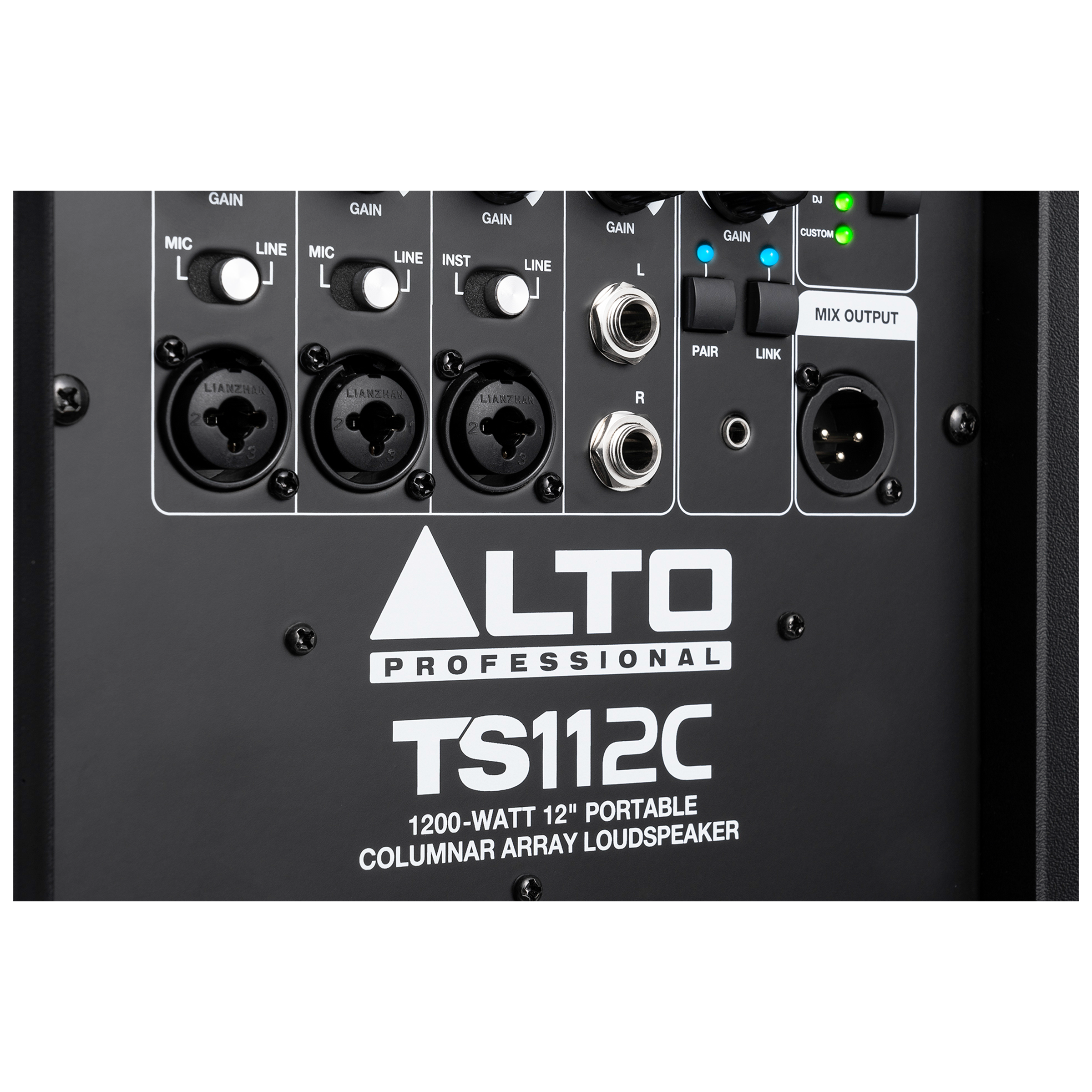 Alto TS112C 1200-Watt Portable Powered Column Array