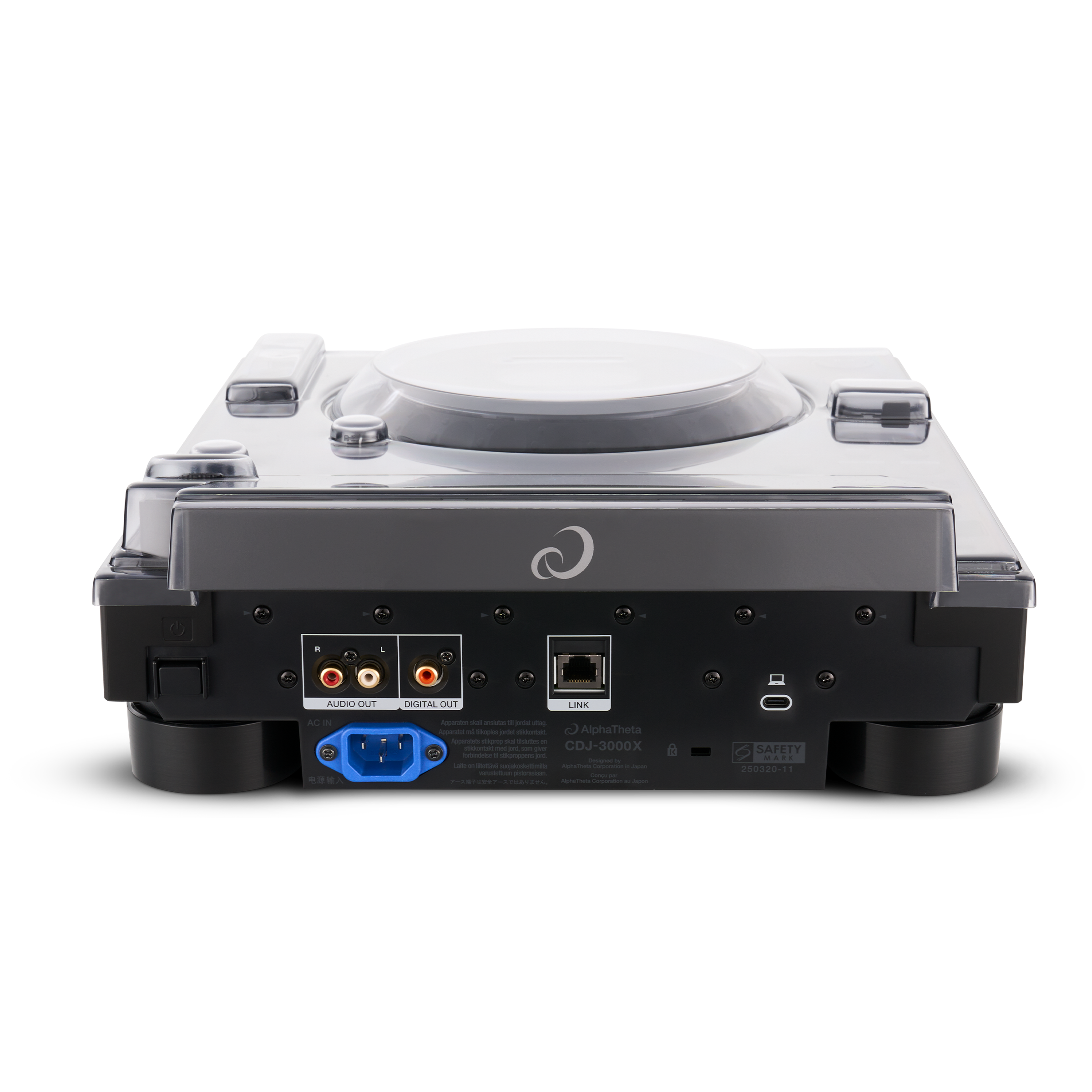 Decksaver AlphaTheta CDJ-3000X Cover