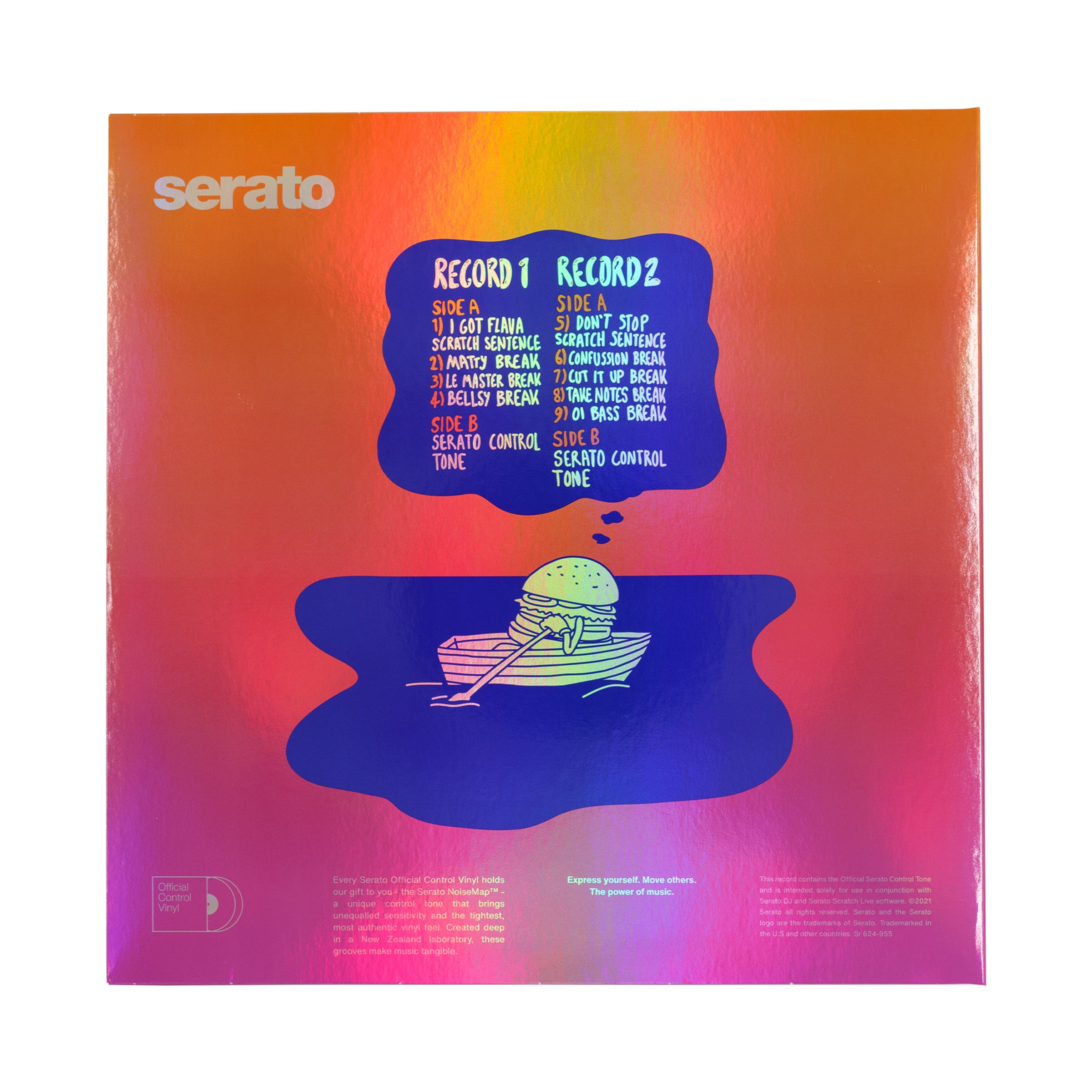 Serato 12” Craze No Request Breaks Control Vinyl (Pair)