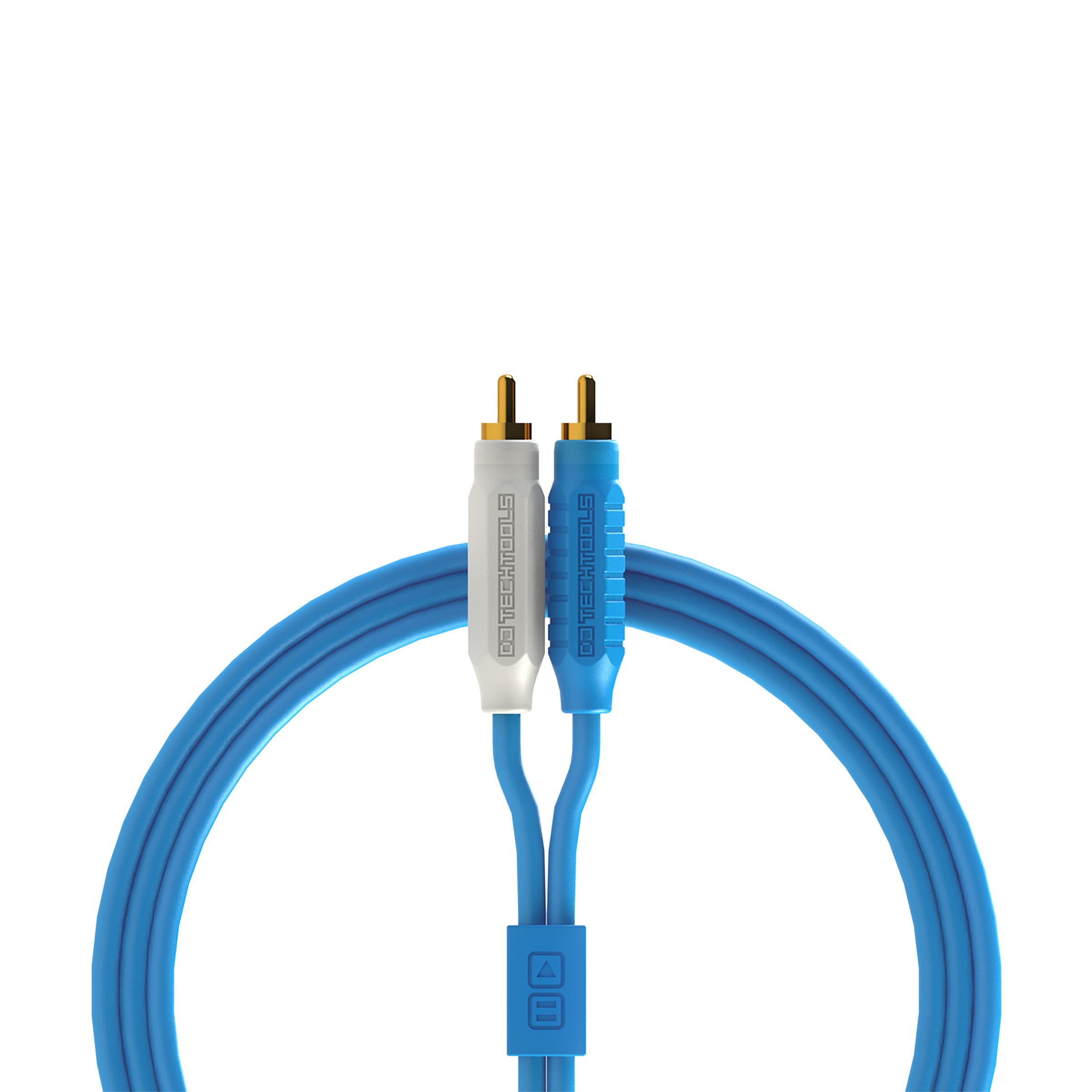 DJ TechTools Chroma Cables Audio RCA to RCA 2m  - Blue