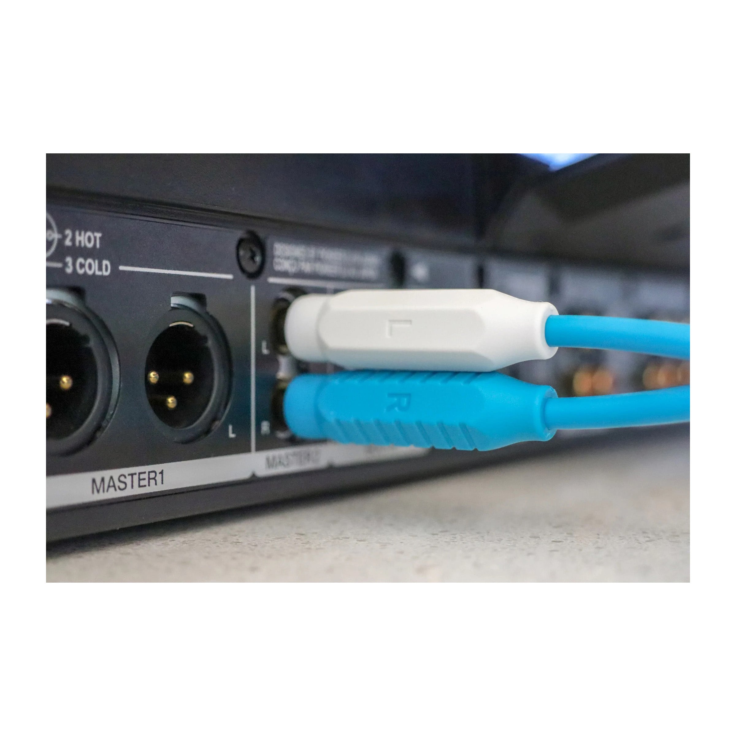 DJ TechTools Chroma Cables Audio RCA to RCA 2m - Blue