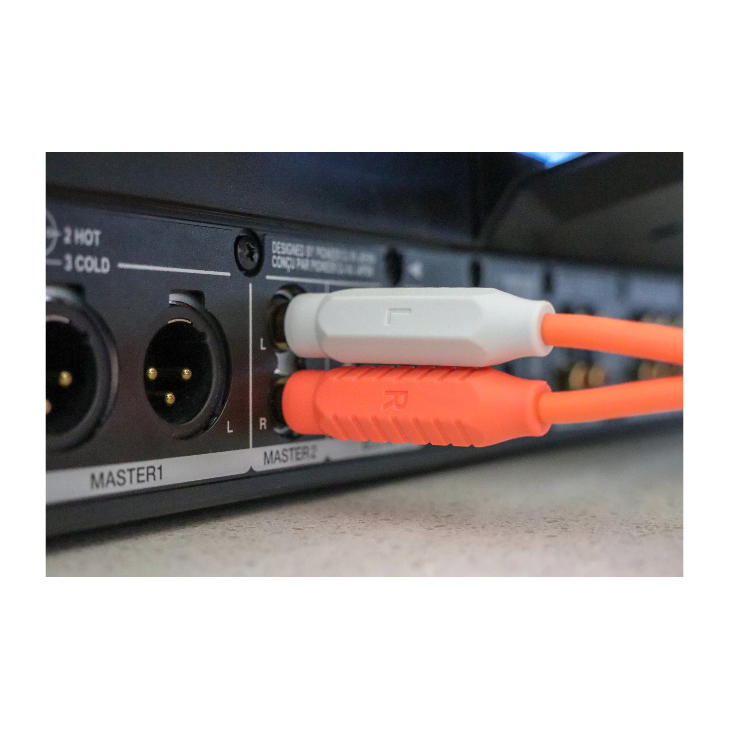 DJ TechTools Chroma Cables Audio RCA to RCA 2m  - Orange