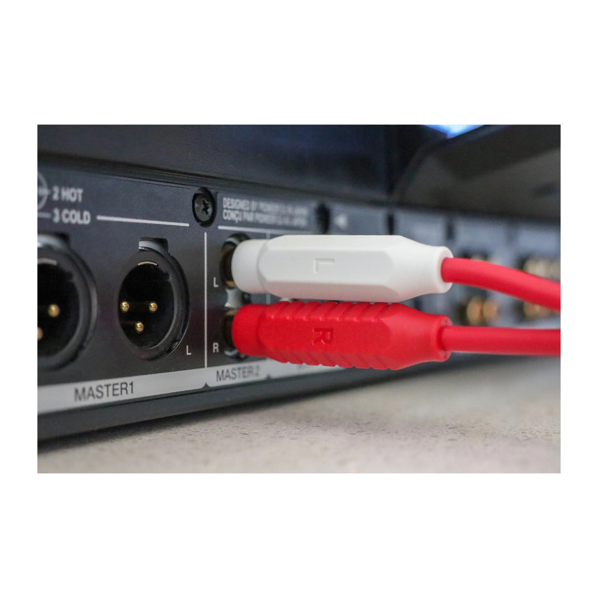 DJ TechTools Chroma Cables Audio RCA to RCA 2m - Red