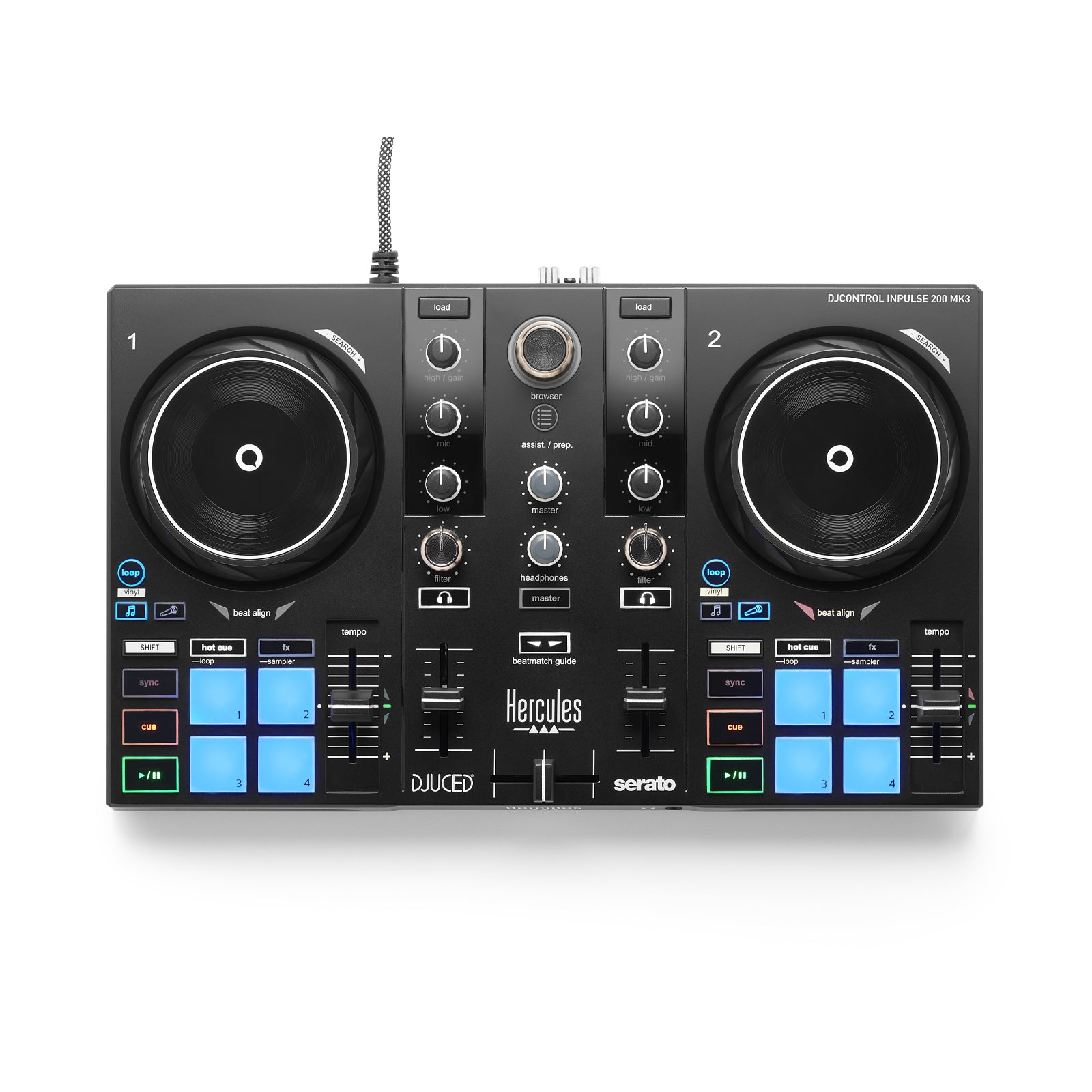 Hercules DJCONTROL INPULSE 200 MK3