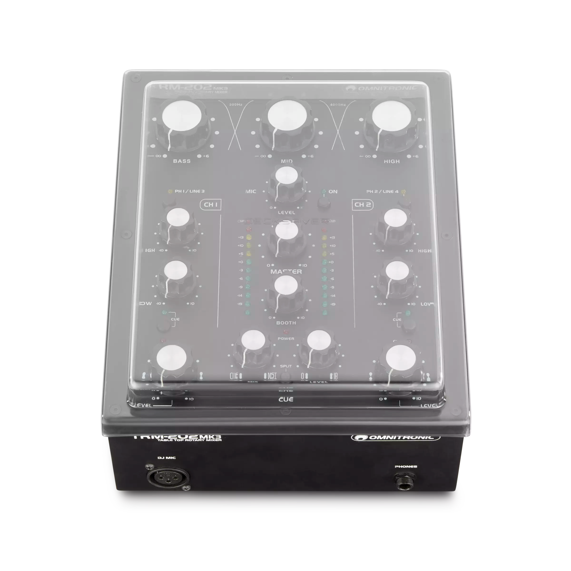 Decksaver Omnitronic TRM-202 Cover