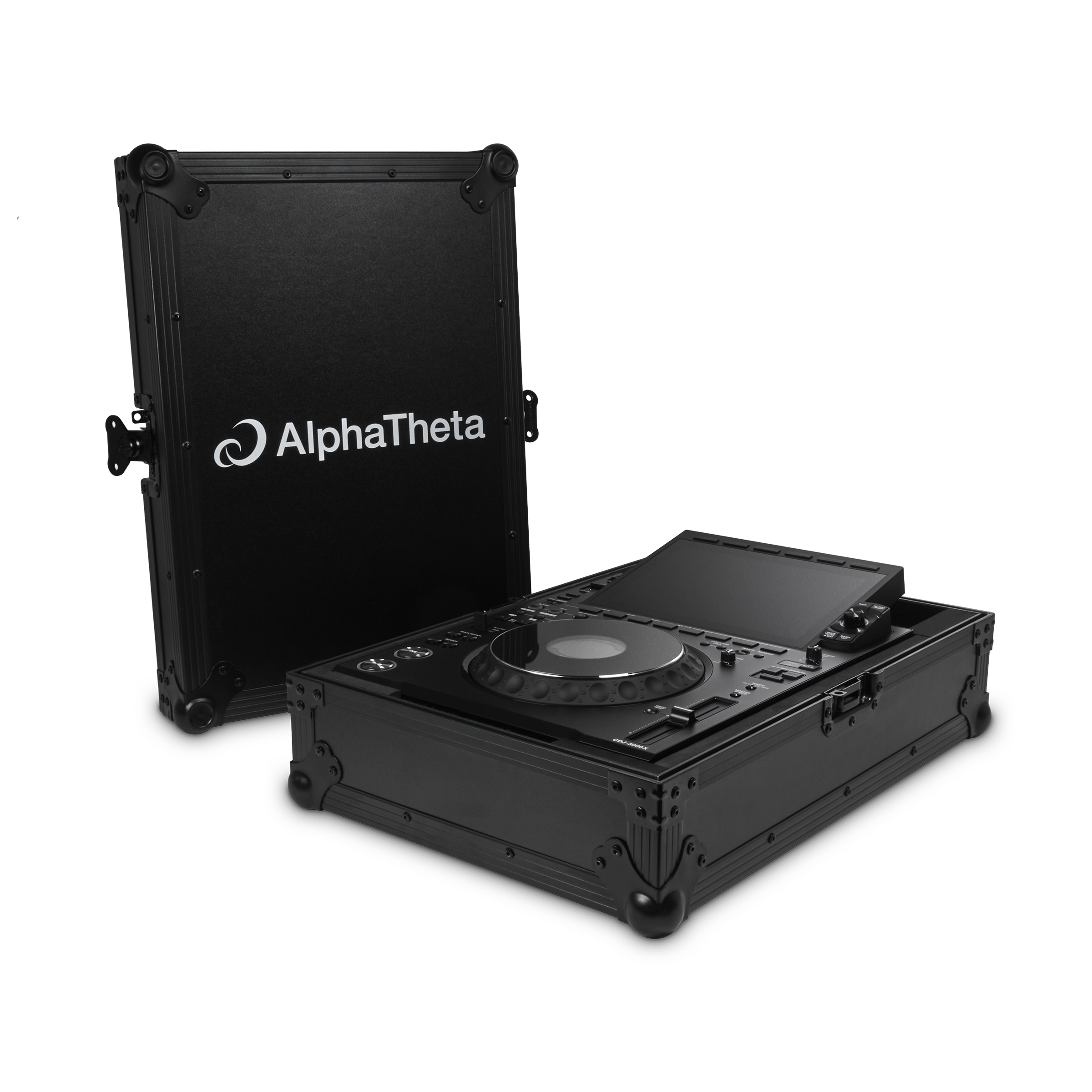 AlphaTheta CDJ-3000X + FLT-3000X Flight Case Bundle