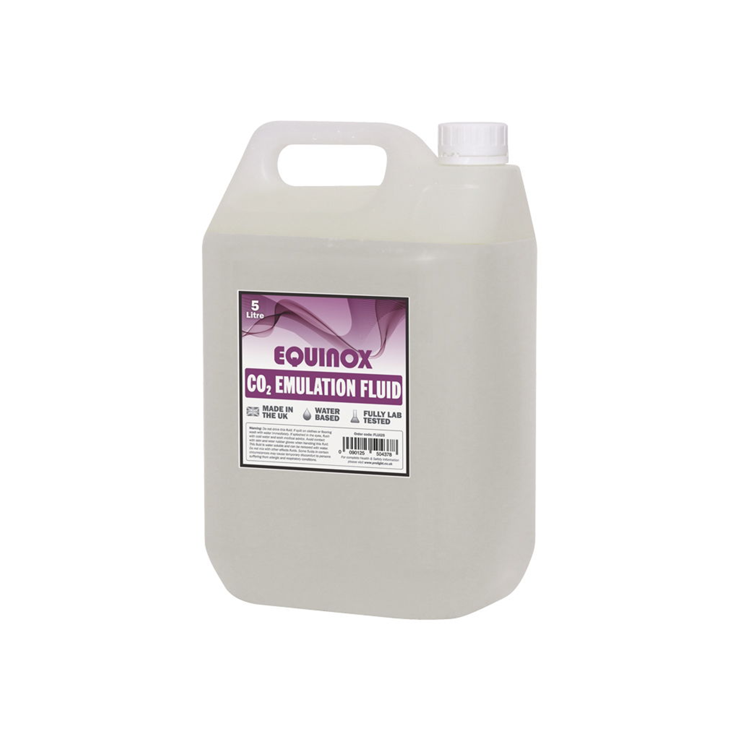 Equinox Co2 Emulation Fluid for Vertical Smoke Machines - 5 Litres (FLUI25)
