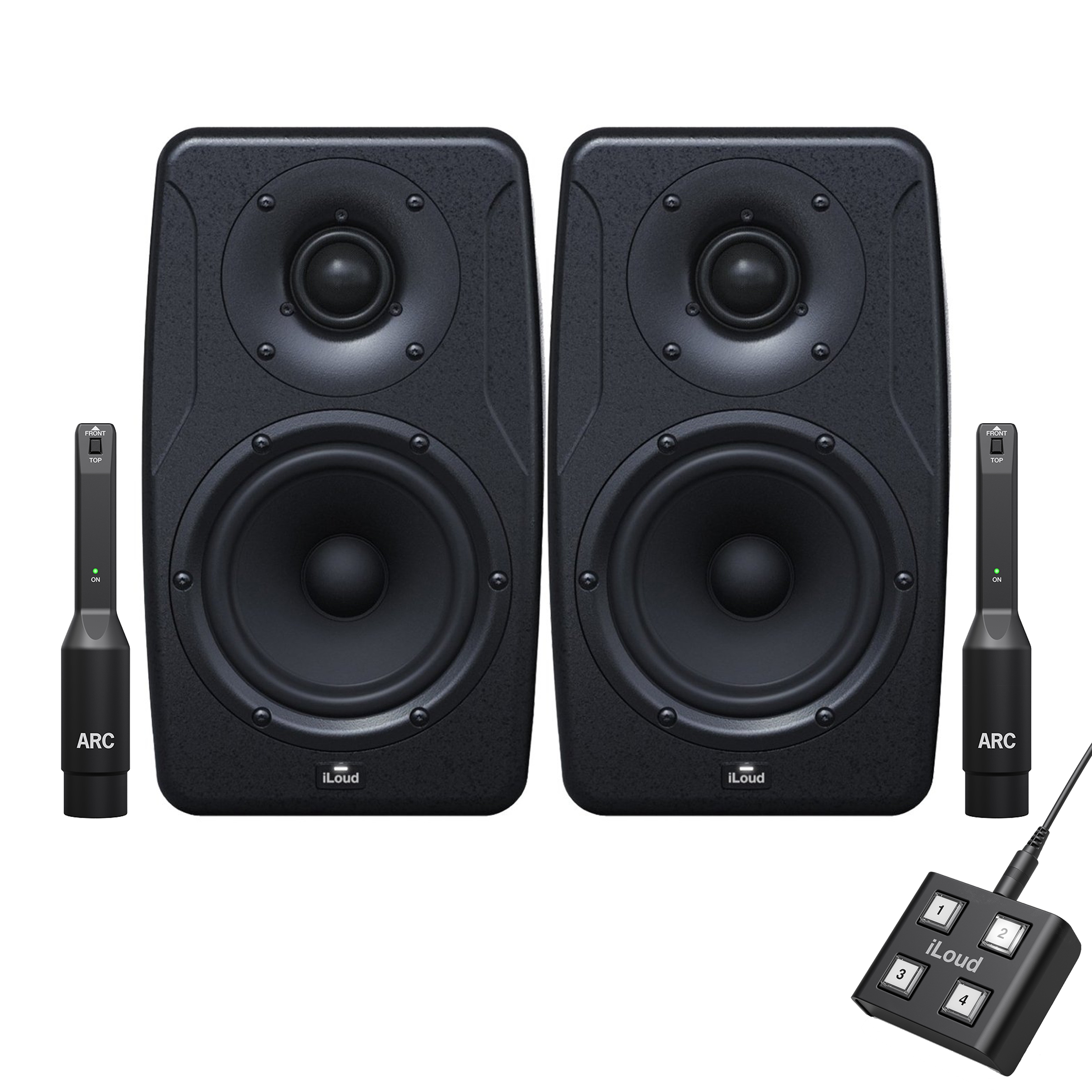 IK Multimedia iLoud Precision 5 Pair with Free Remote