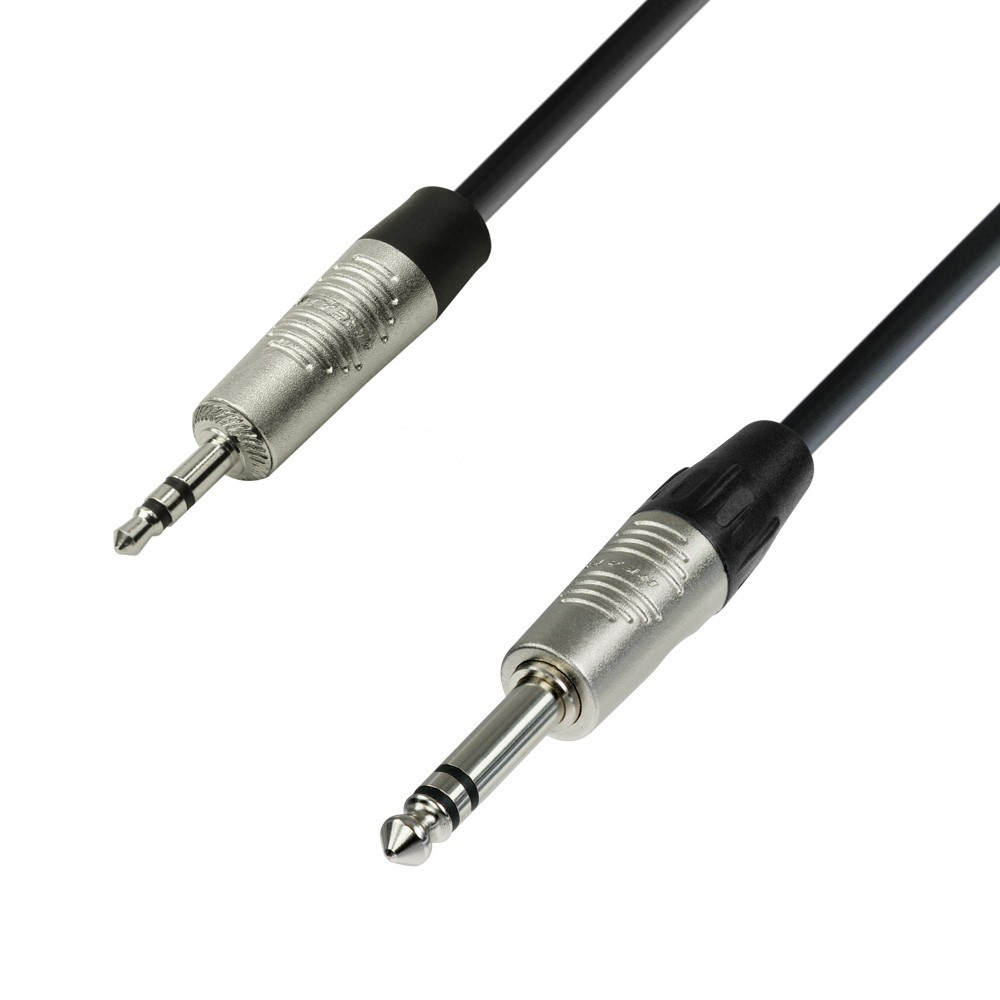 Adamhall 4 STAR Rean® Minijack to TRS Jack Cable 1.5m (K4BVW0150)