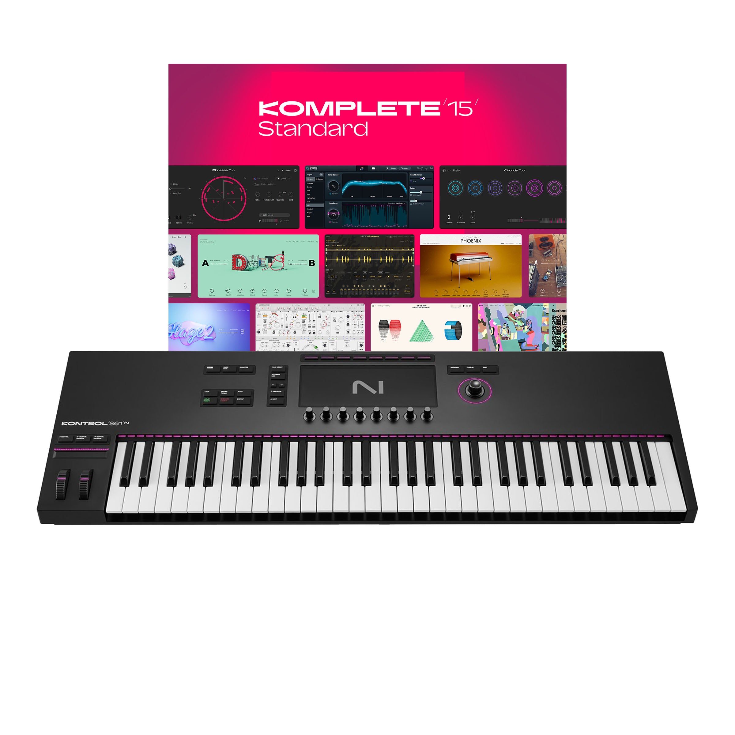 Native Instruments Kontrol S61 MK3 With Komplete 15 Standard (Download)