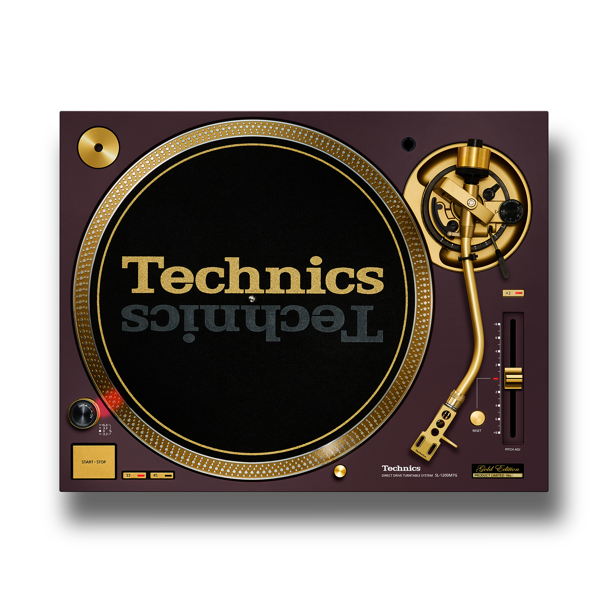 Technics SL-1200M7GER Limited Edition Red