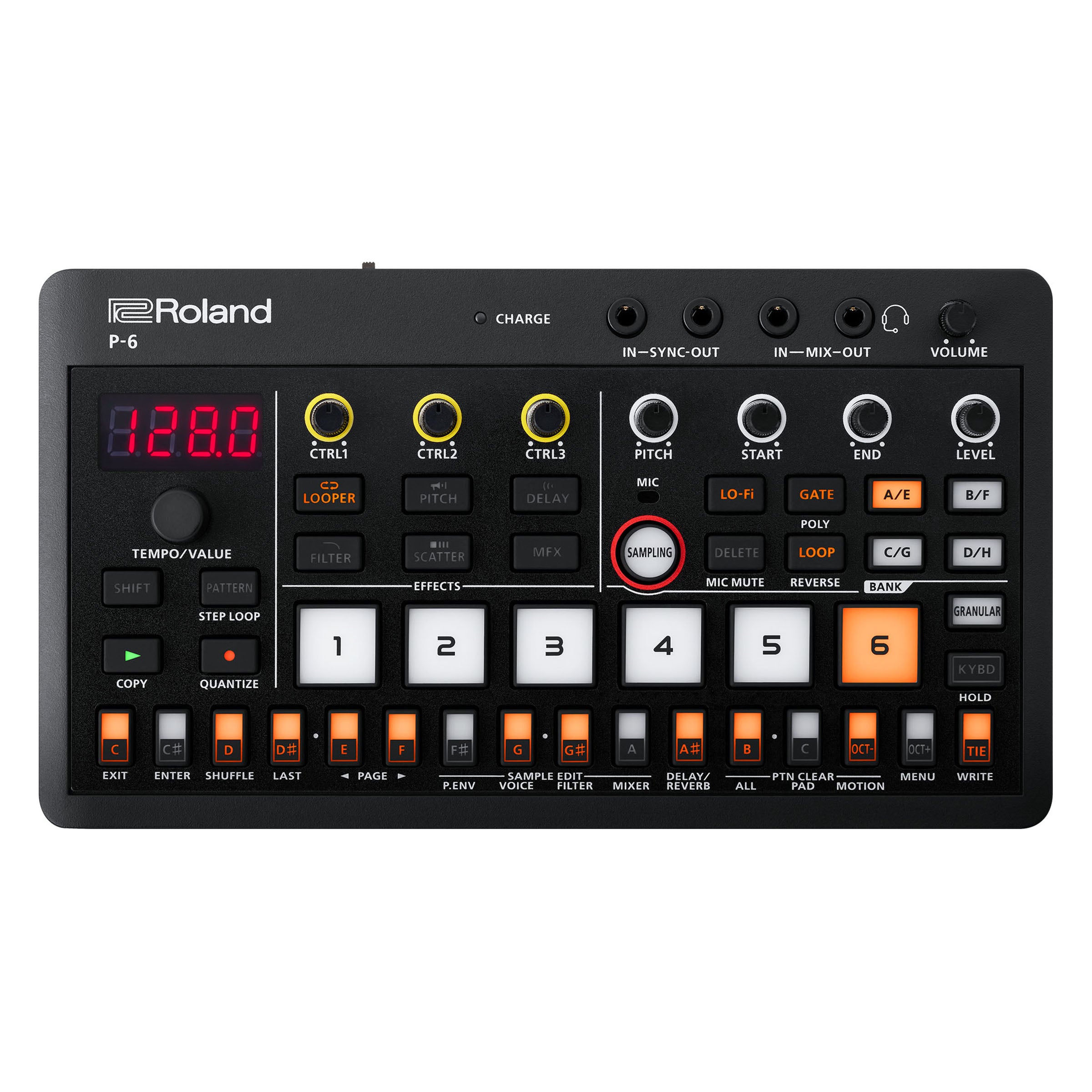 Roland Aira Compact P-6 Creative Sampler