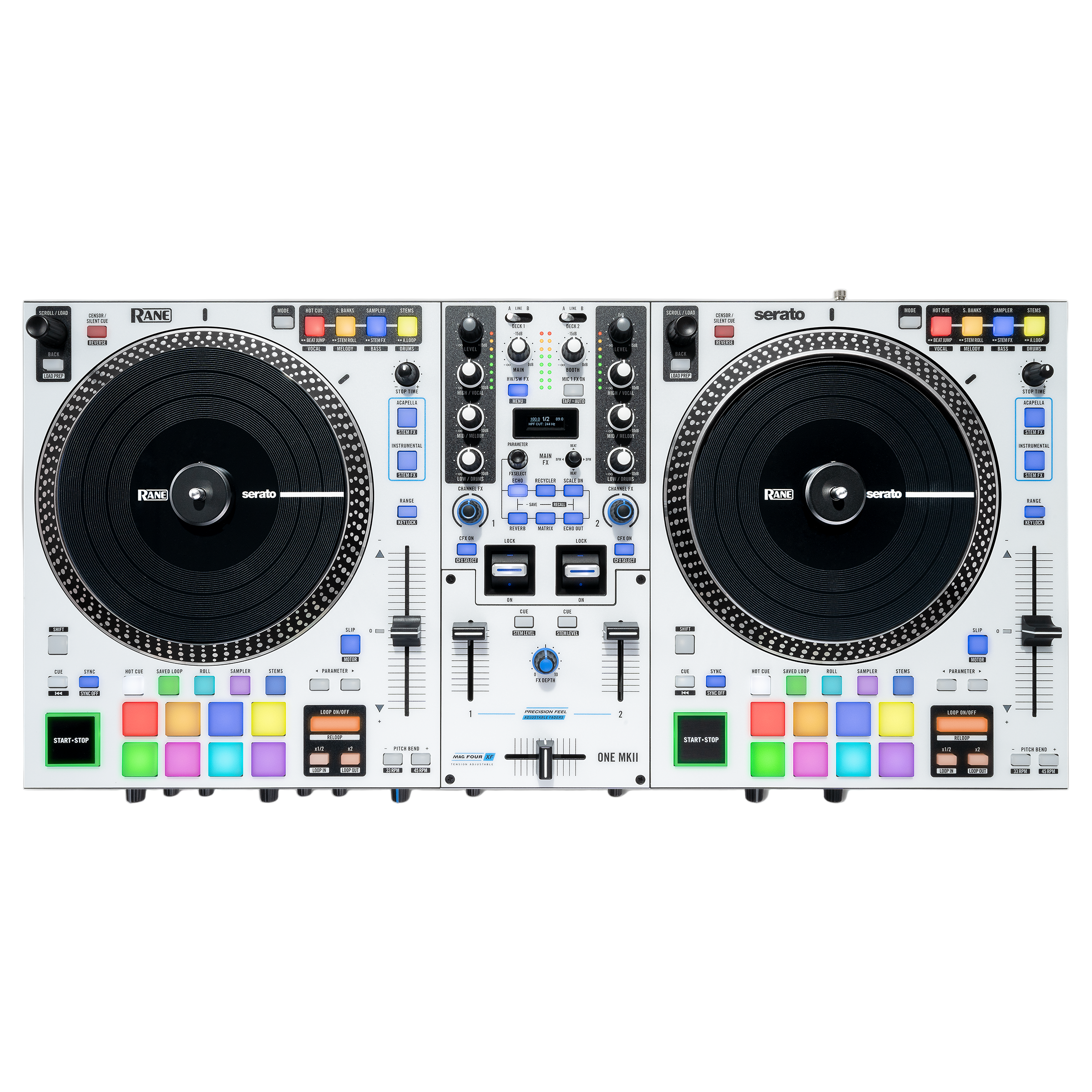 Rane ONE MKII Motorised DJ Controller with Stems Control and Internal FX