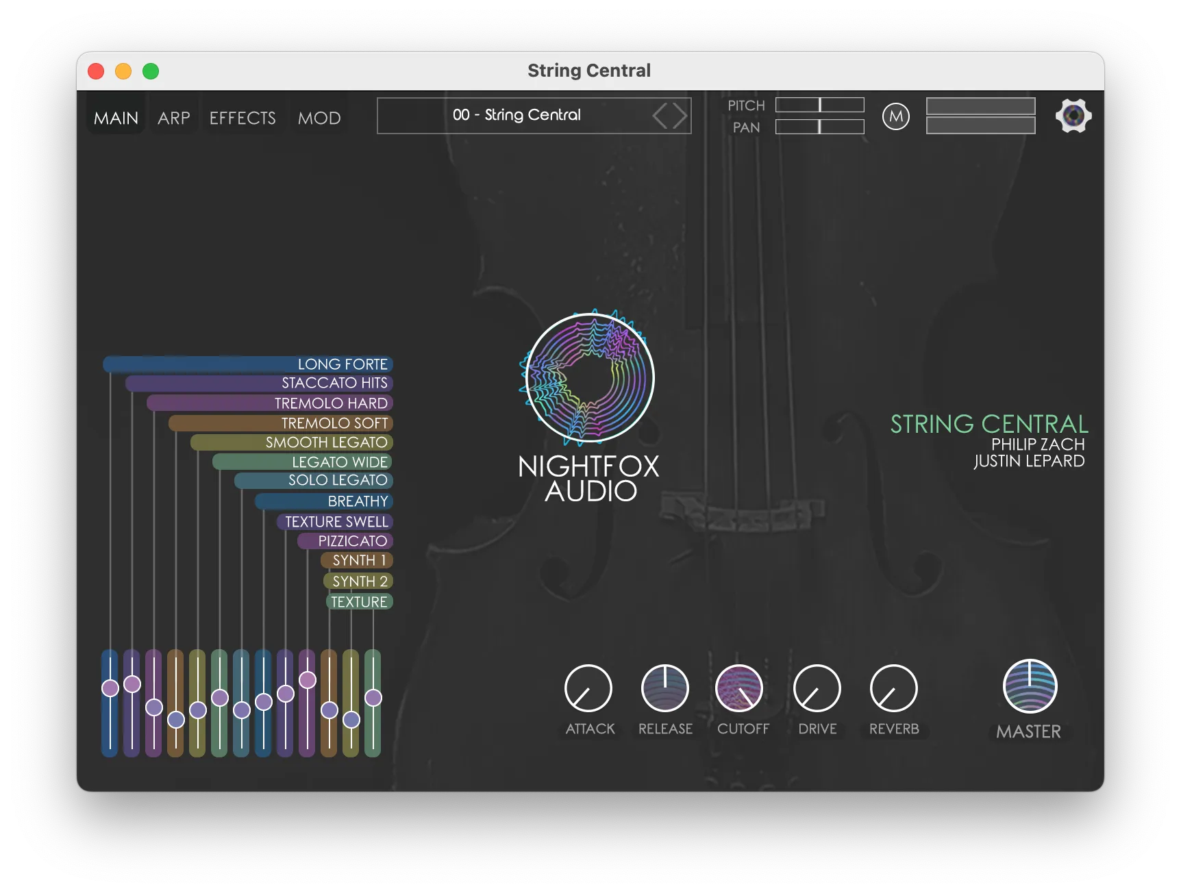 Nightfox Audio String Central