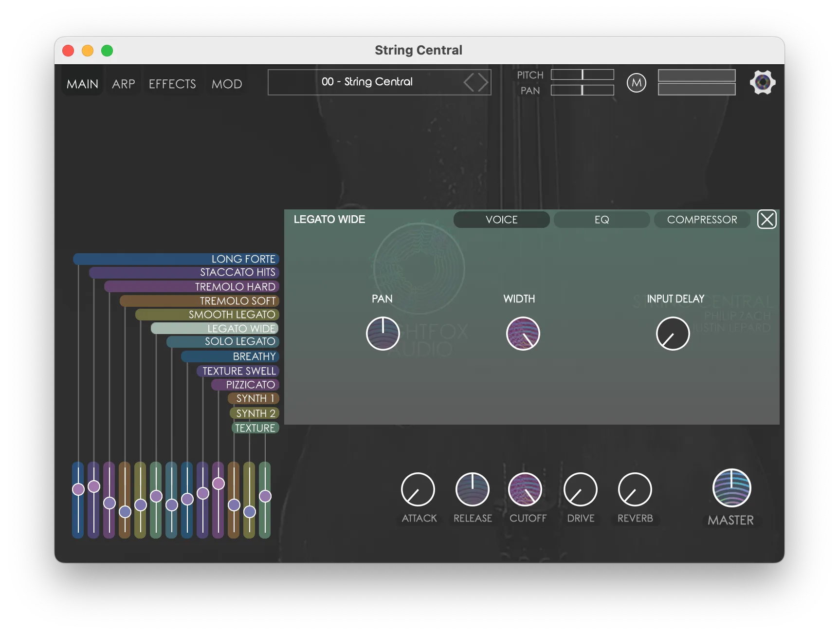 Nightfox Audio String Central