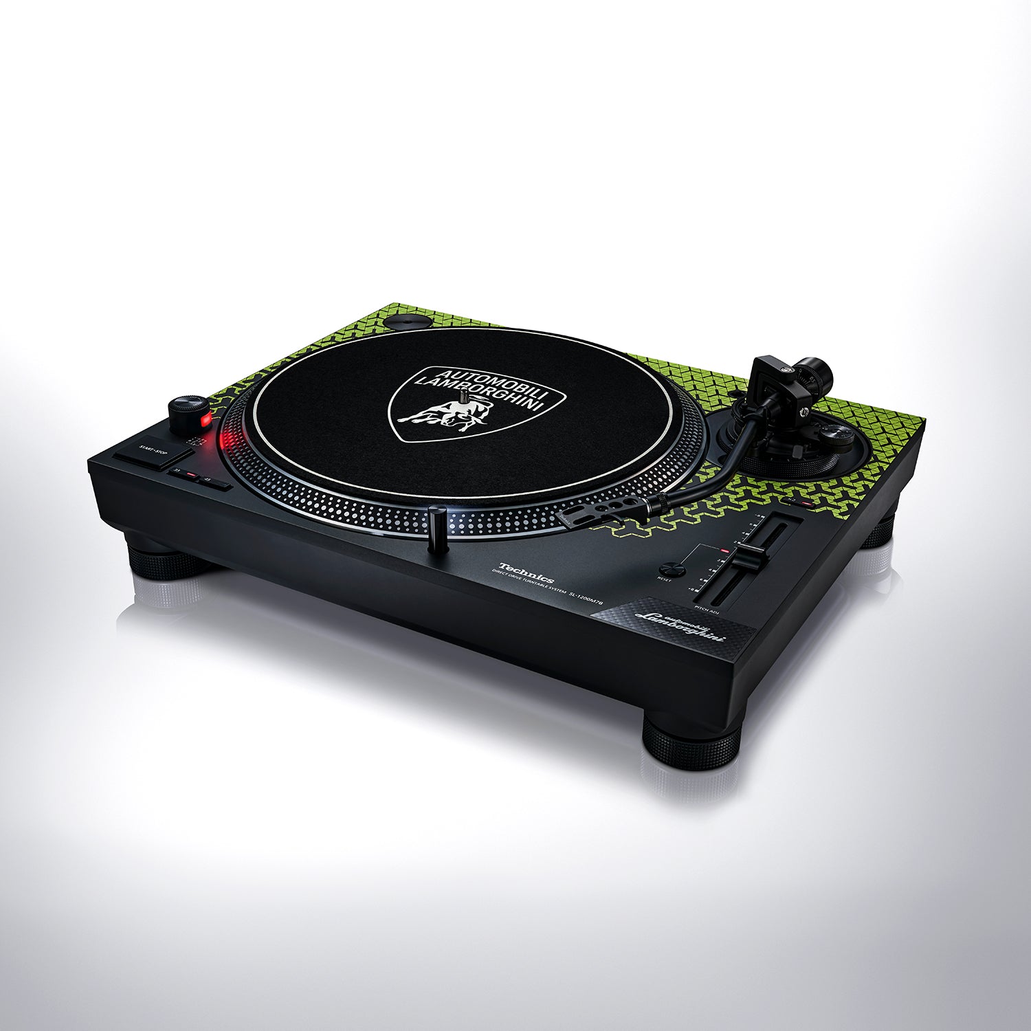 Technics SL-1200M7B-G - Lamborghini Special Edition - Green