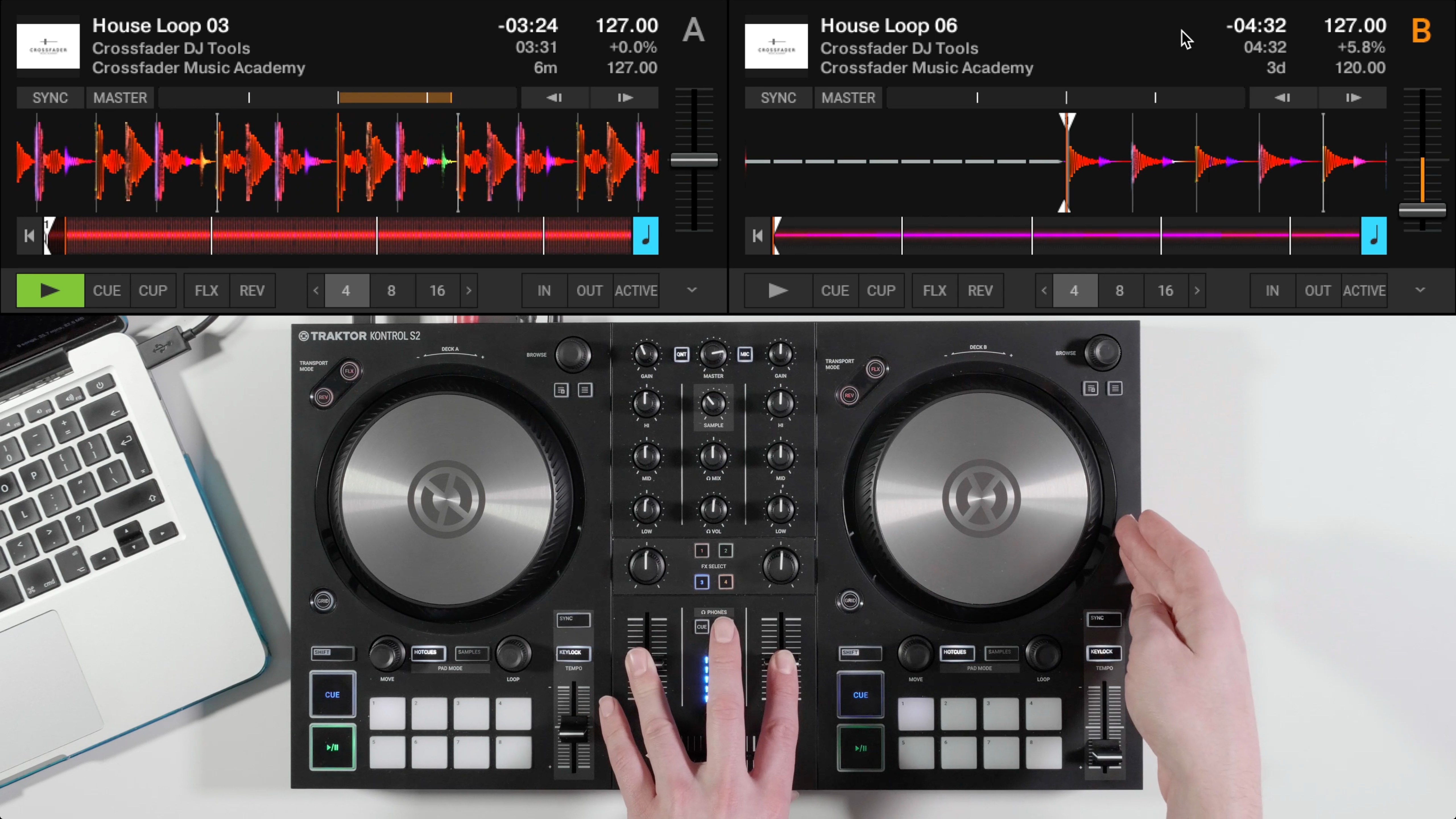 Crossfader Traktor Beginner Course