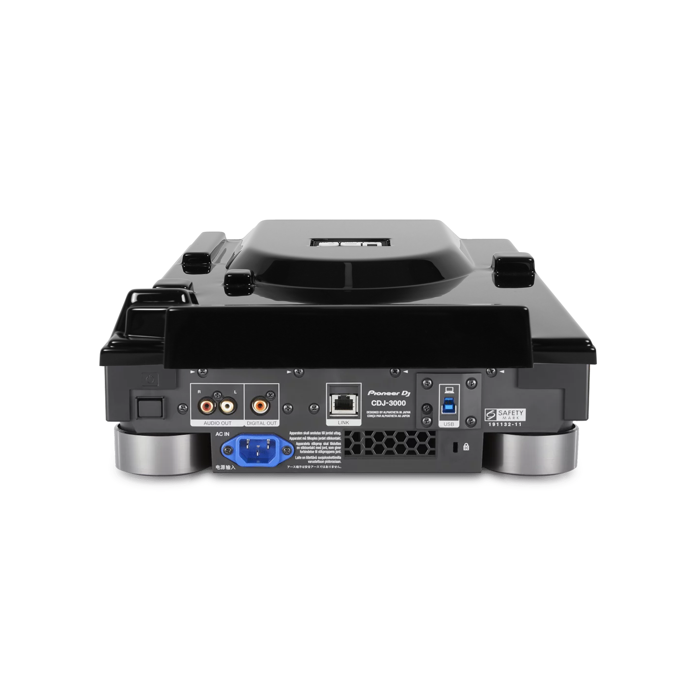 UDG Ultimate Equipment Cover Pioneer CDJ-3000 Black U94111BL
